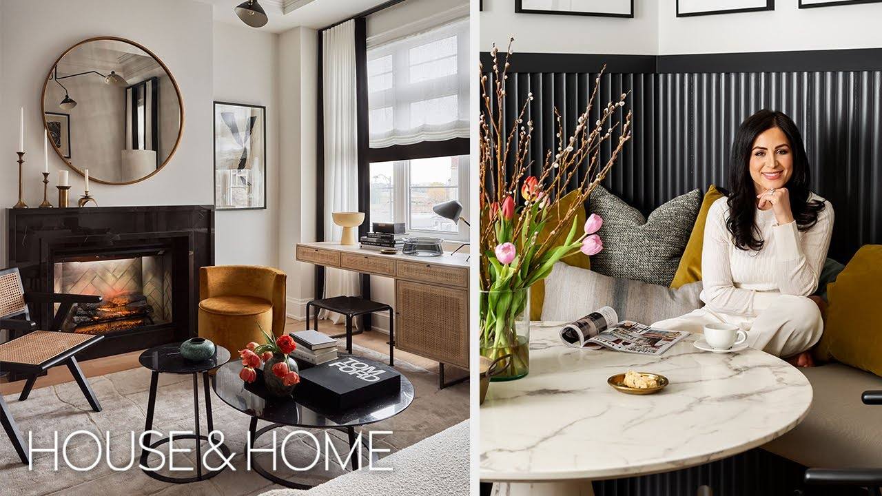 An Übercool Townhouse: Combining Timeless Architecture With Graphic Modern Style