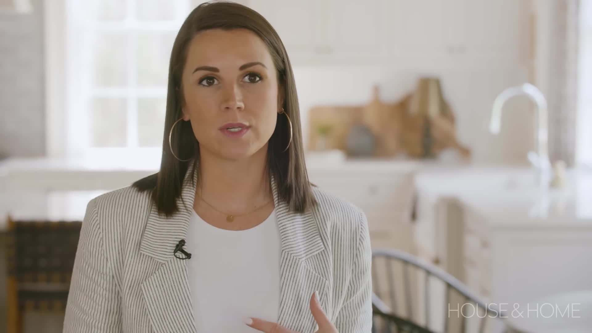 Large windows and skylights maximize natural light