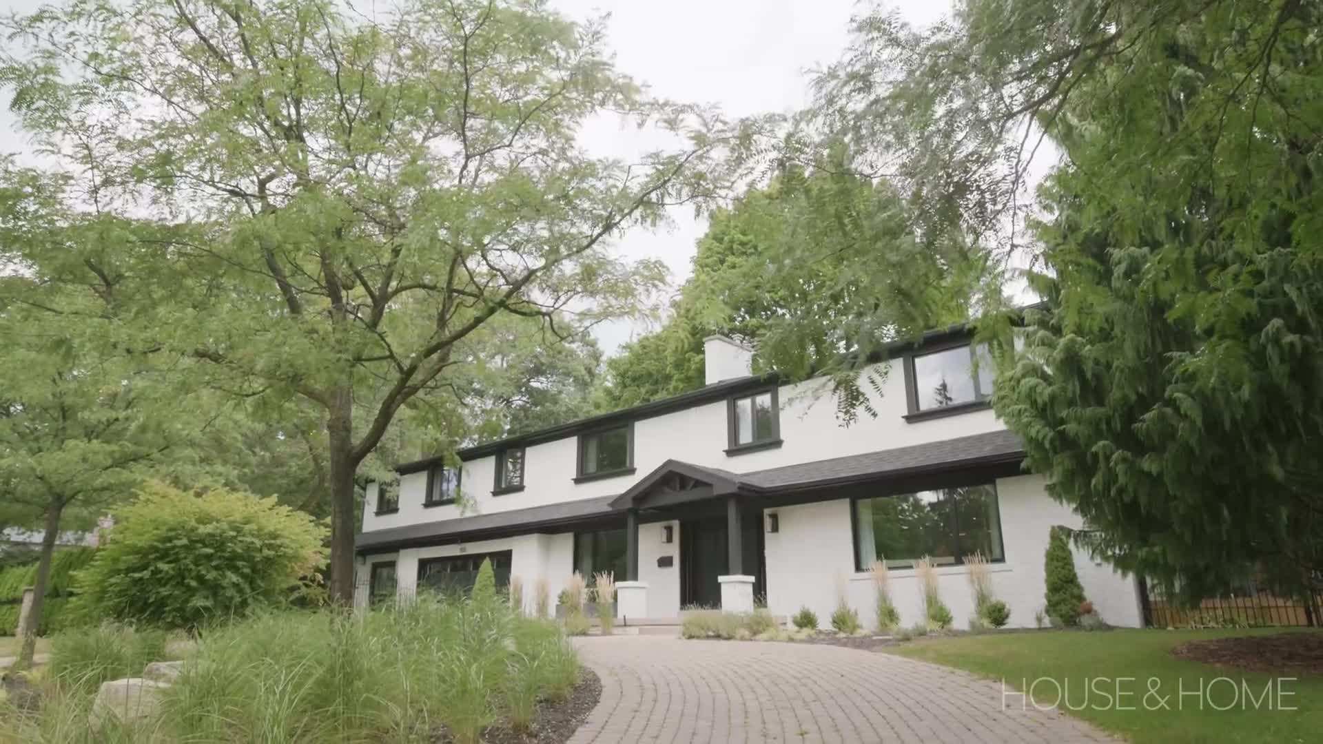 Lush greenery and vibrant flowers in the backyard