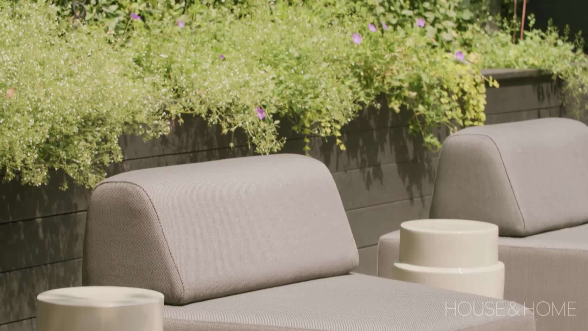 Spacious Outdoor Kitchen and Dining Area