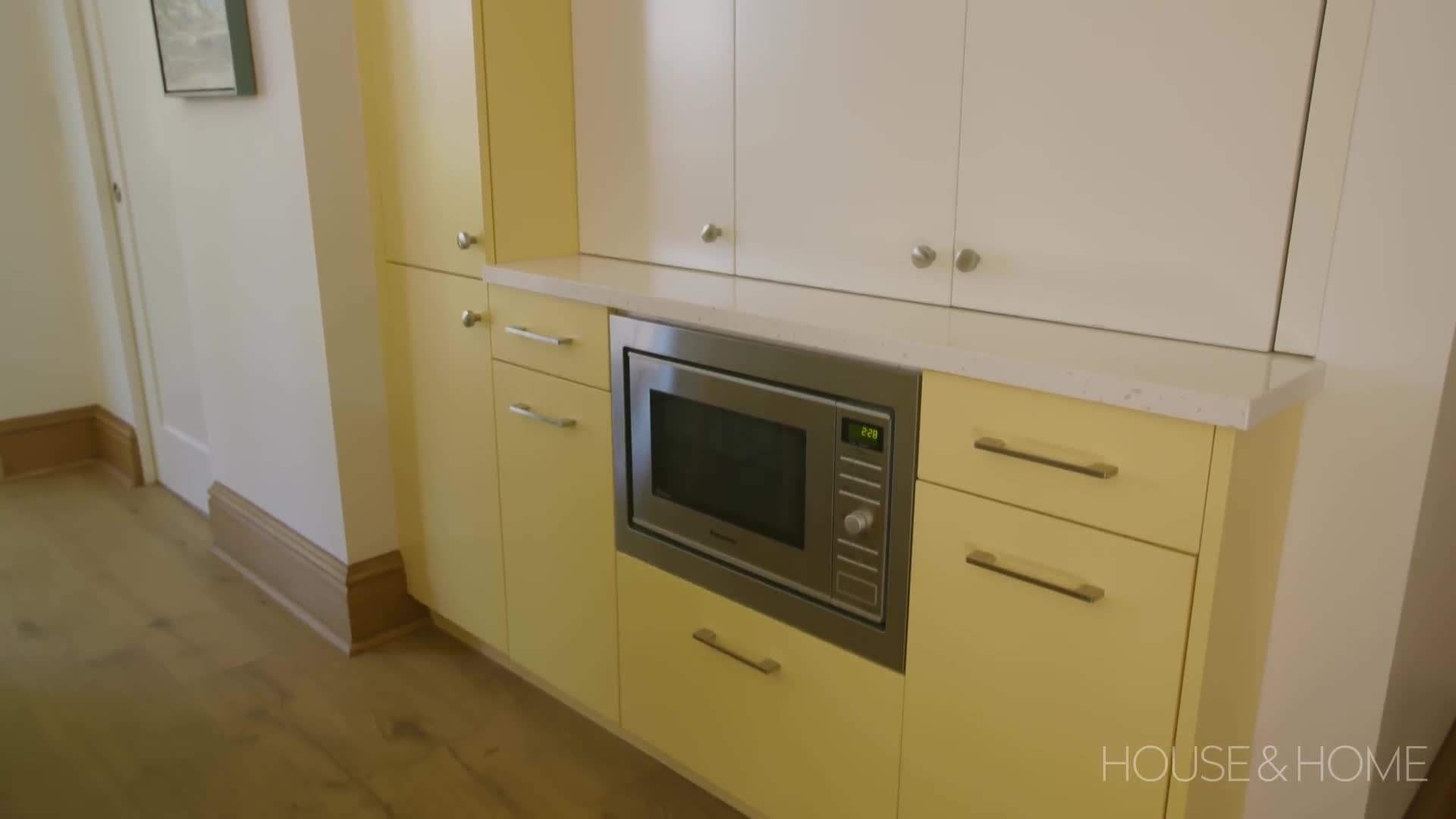 Scandi Style Modern Yellow Kitchen