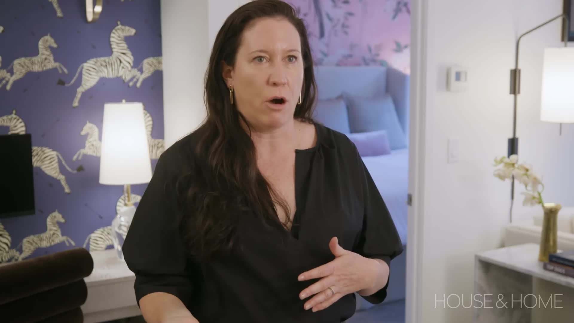 British-inspired color palette for rental apartment