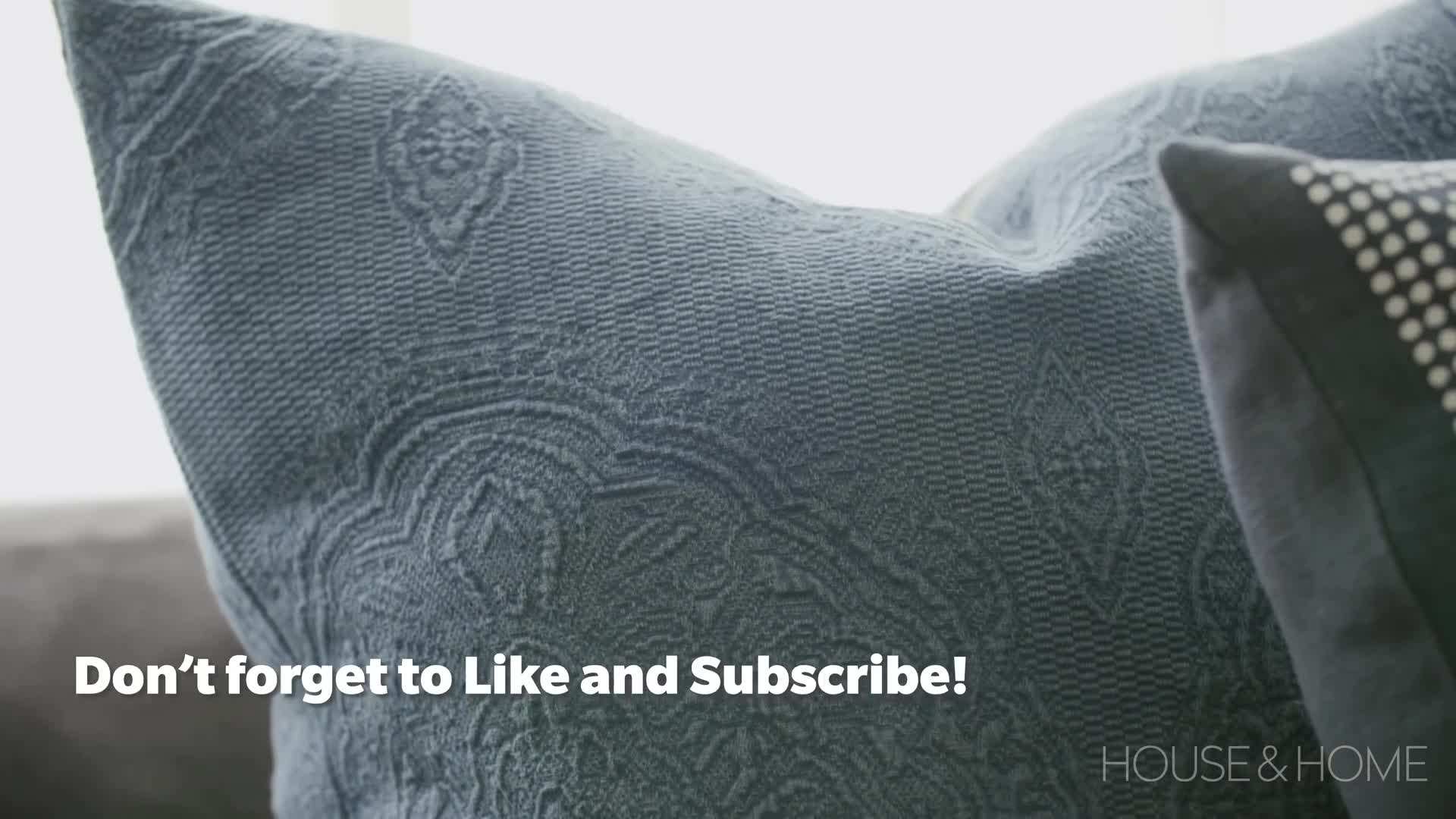 Sneak Peek: Cross-Hatch Vegan Leather Pillows