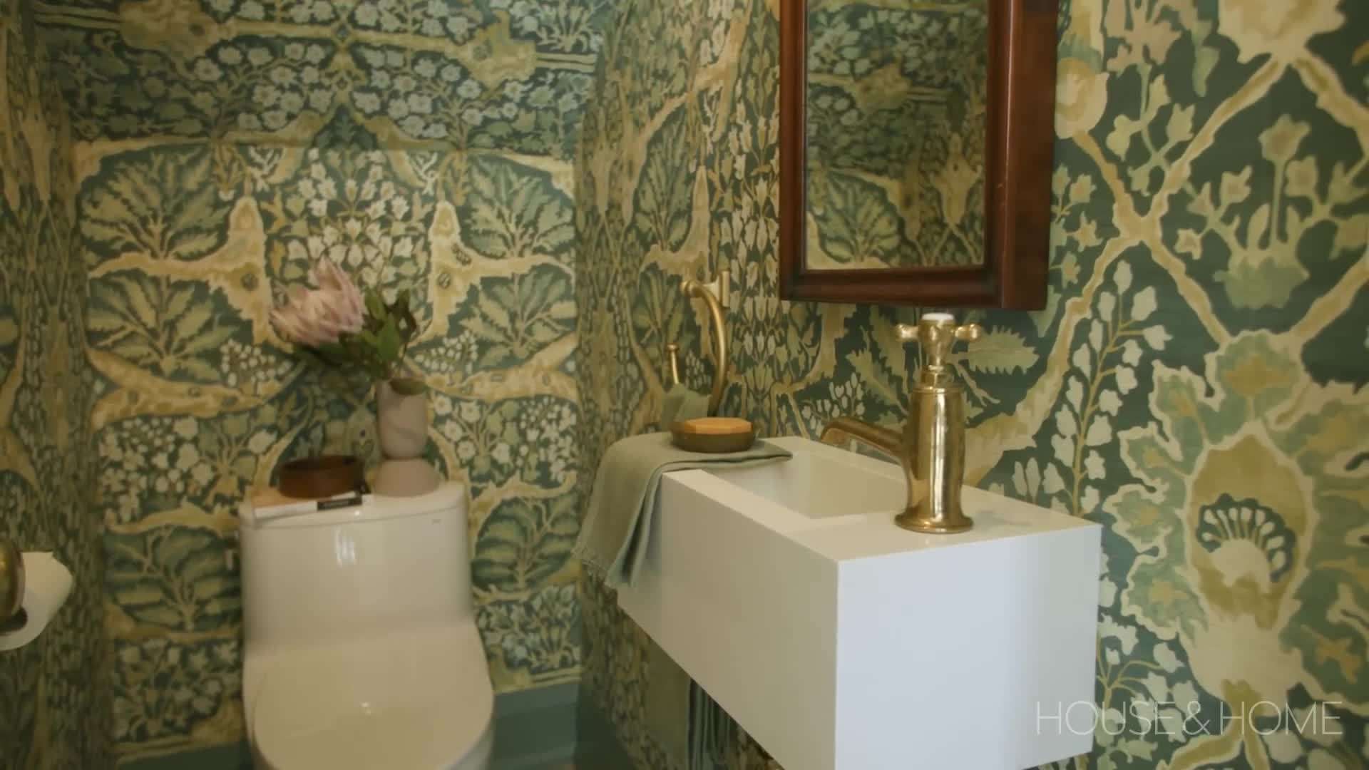 Built-in storage solutions for an attic space