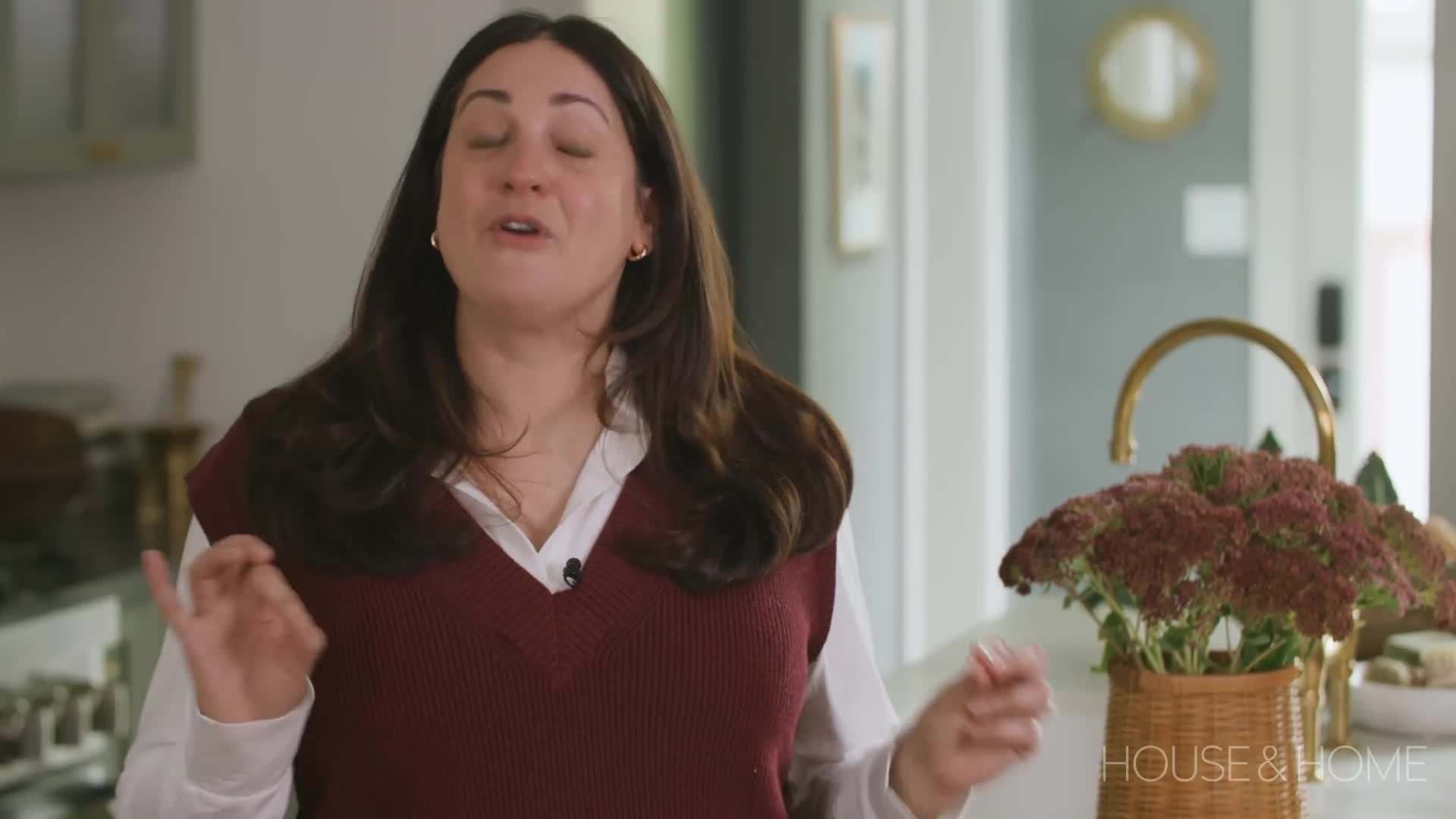 Custom kitchen cabinets with built-in organizers