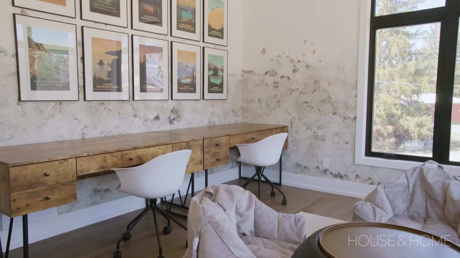 Children playing with animals on the farm