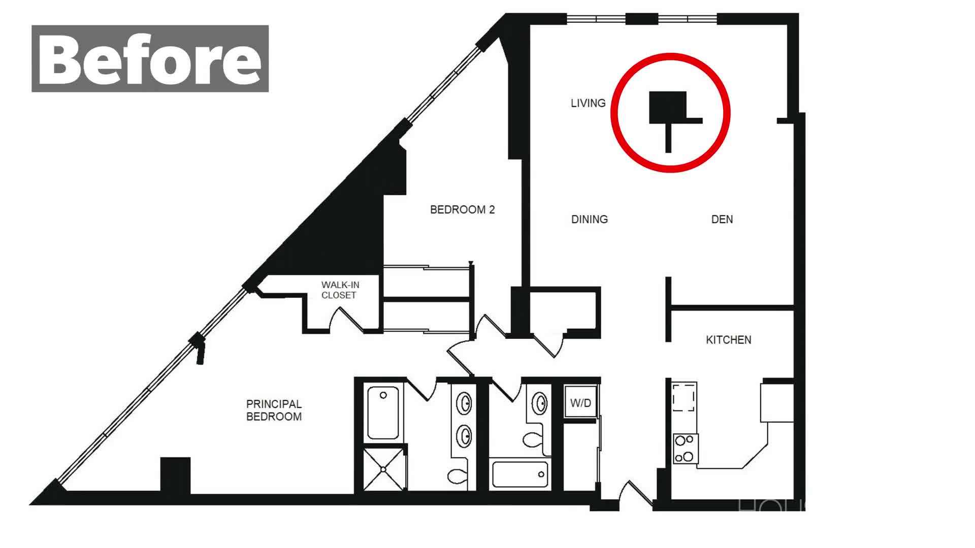 Custom-built kitchen with ample storage and high-end appliances