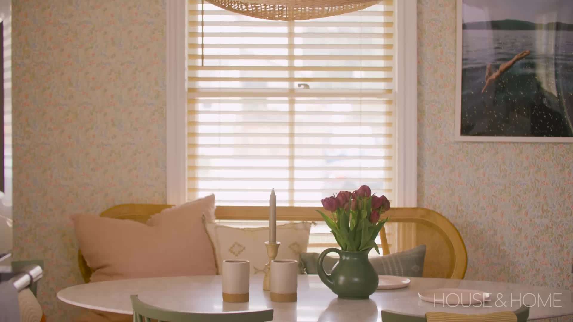 Farrow & Ball's Calamine pink is the ideal shade for a vintage-inspired look