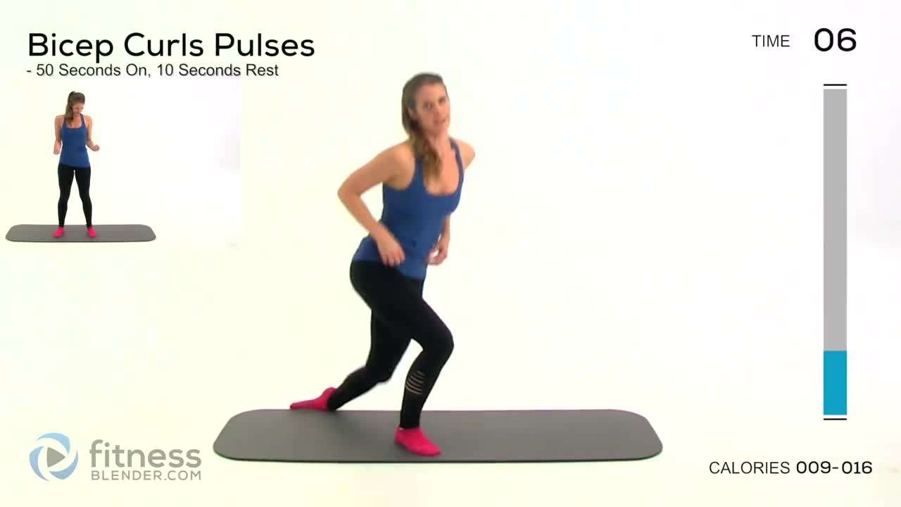 No equipment necessary for this workout