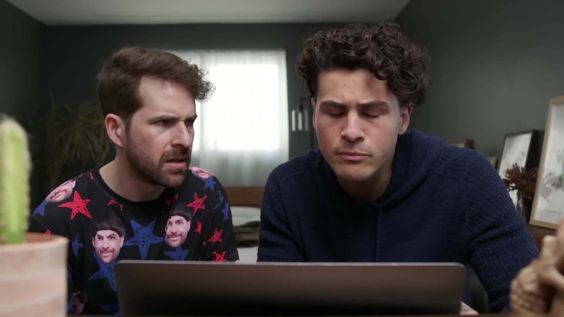 Ian trying to cook spaghetti in his sleep