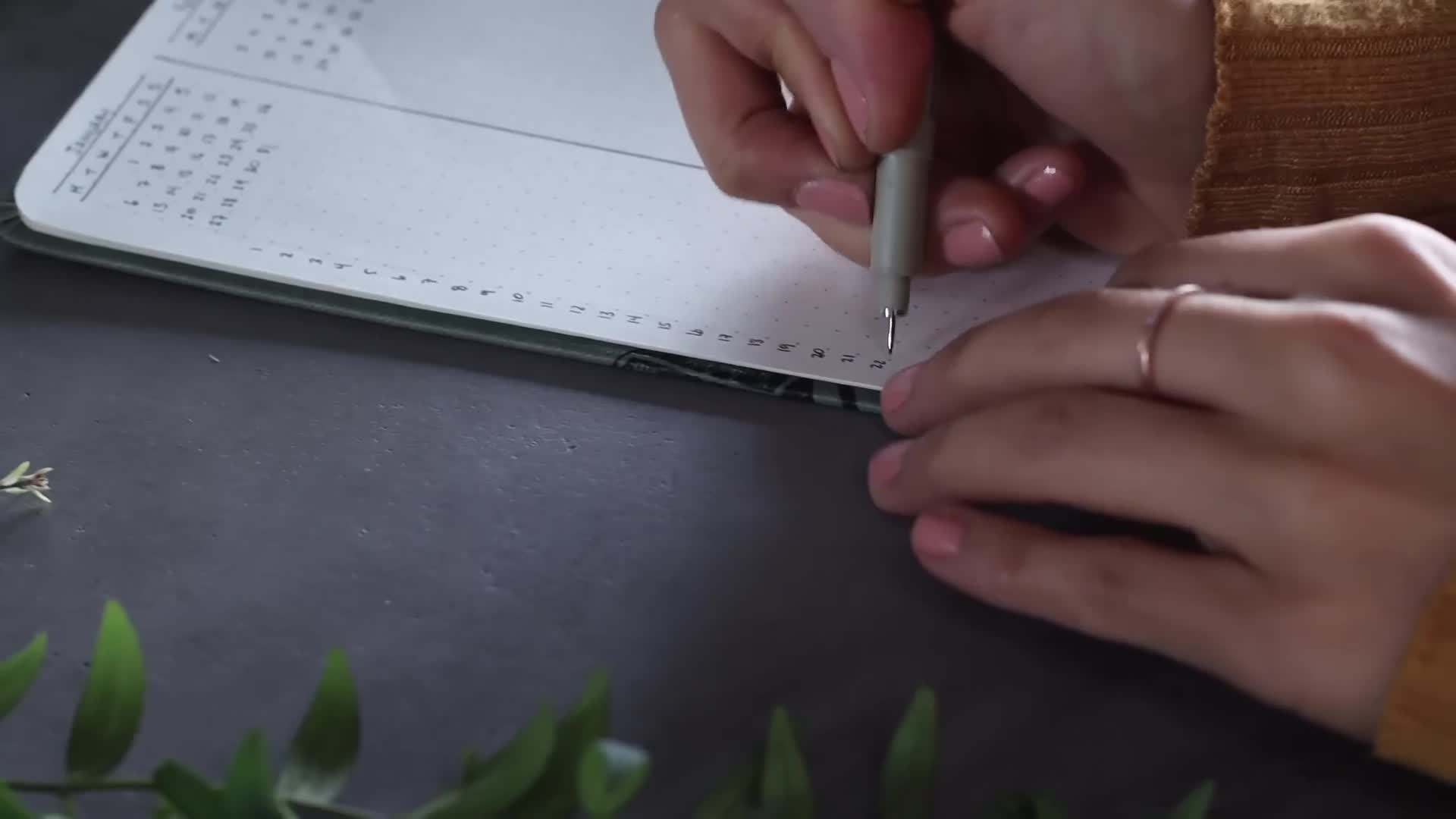 Bullet journal spread with colorful doodles and motivational quotes