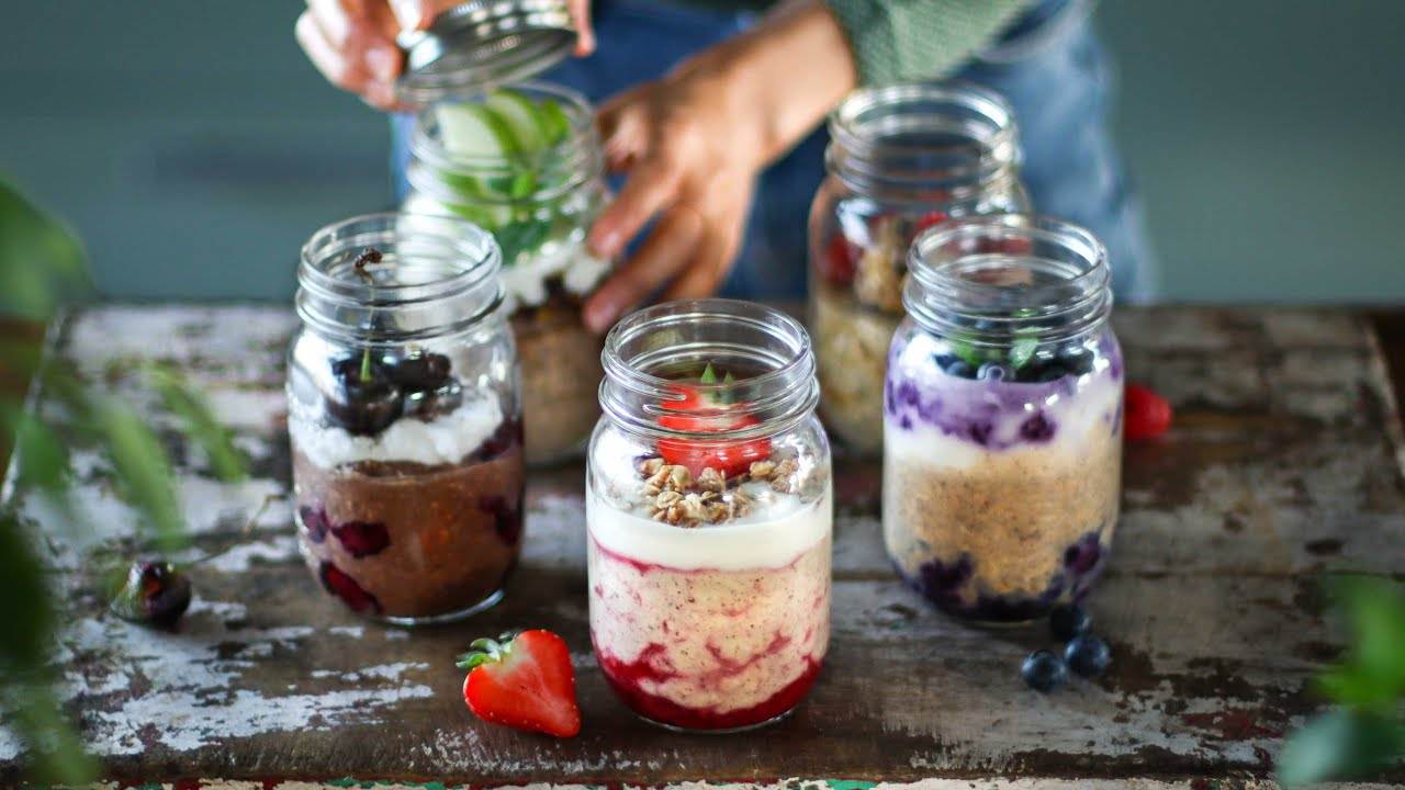 5 Overnight Oats Recipes: Easy, Healthy, and Dessert-Inspired