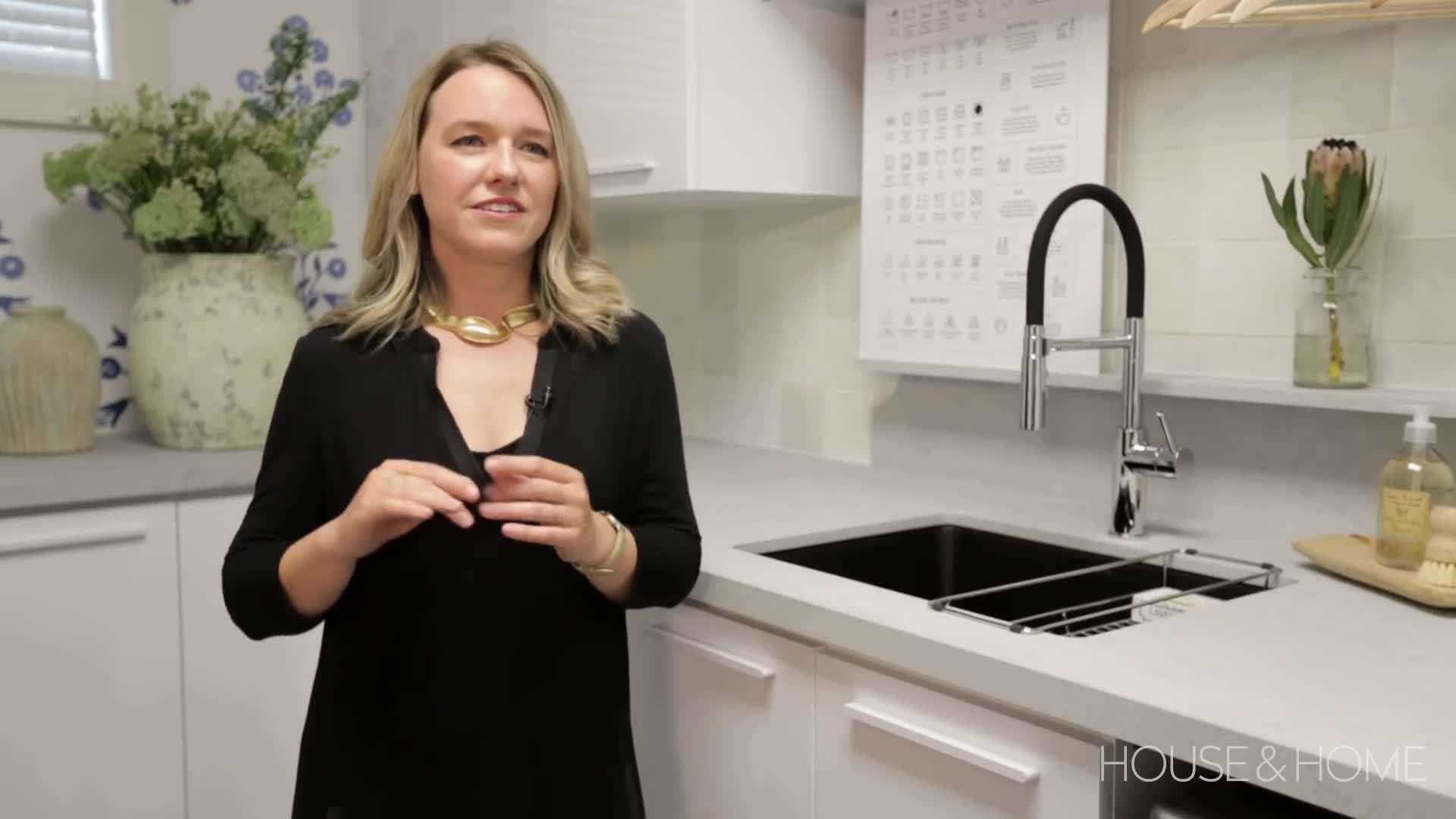 Modern utility sink for handwashing