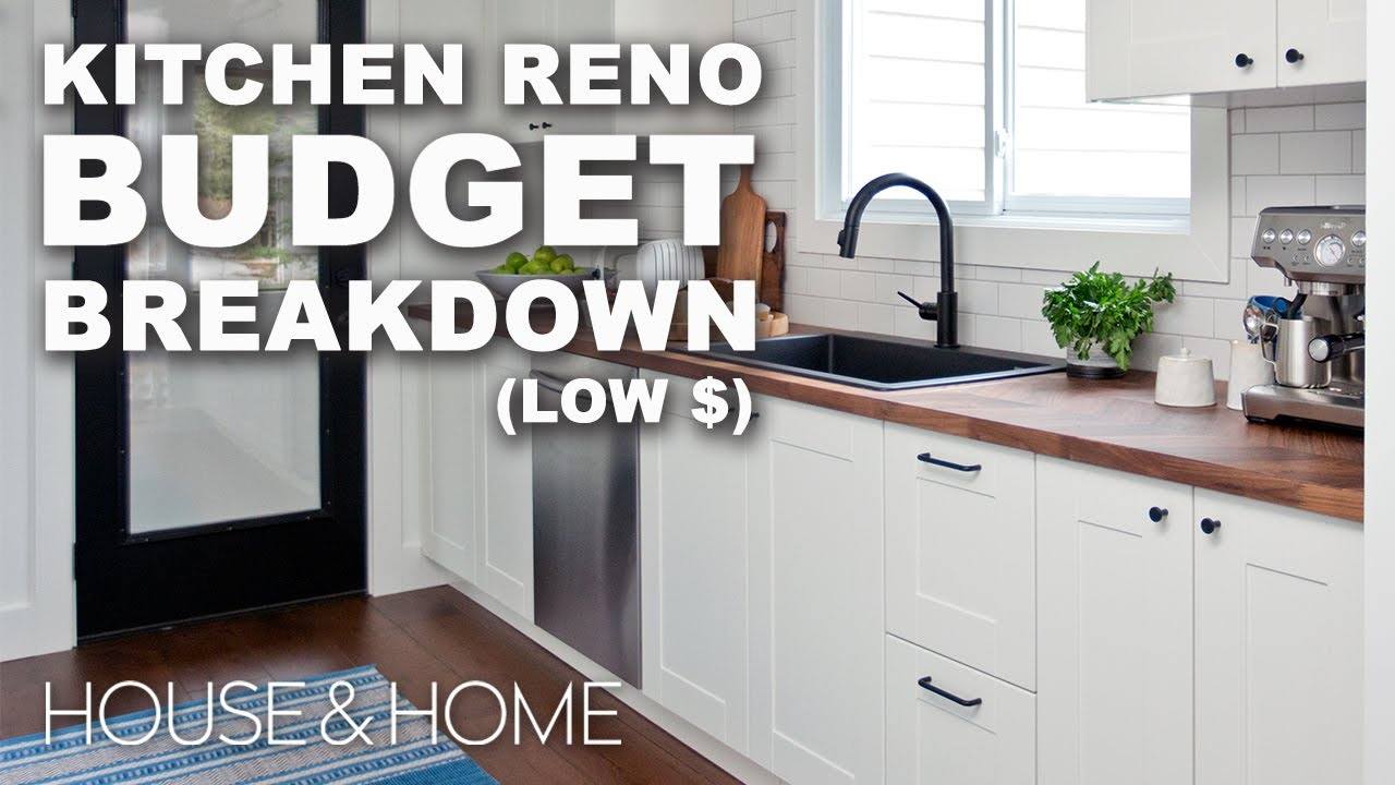 The REAL Cost Of A Kitchen Reno (Part 1: Low Budget) - A Detailed Breakdown