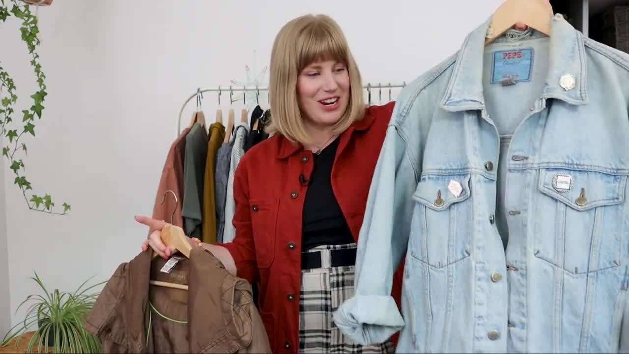 Sustainable outerwear made from recycled or upcycled materials