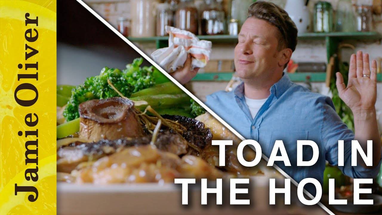 Mushroom Toad in the Hole | Jamie Oliver: A Delicious Vegetarian Recipe to Delight Your Tastebuds