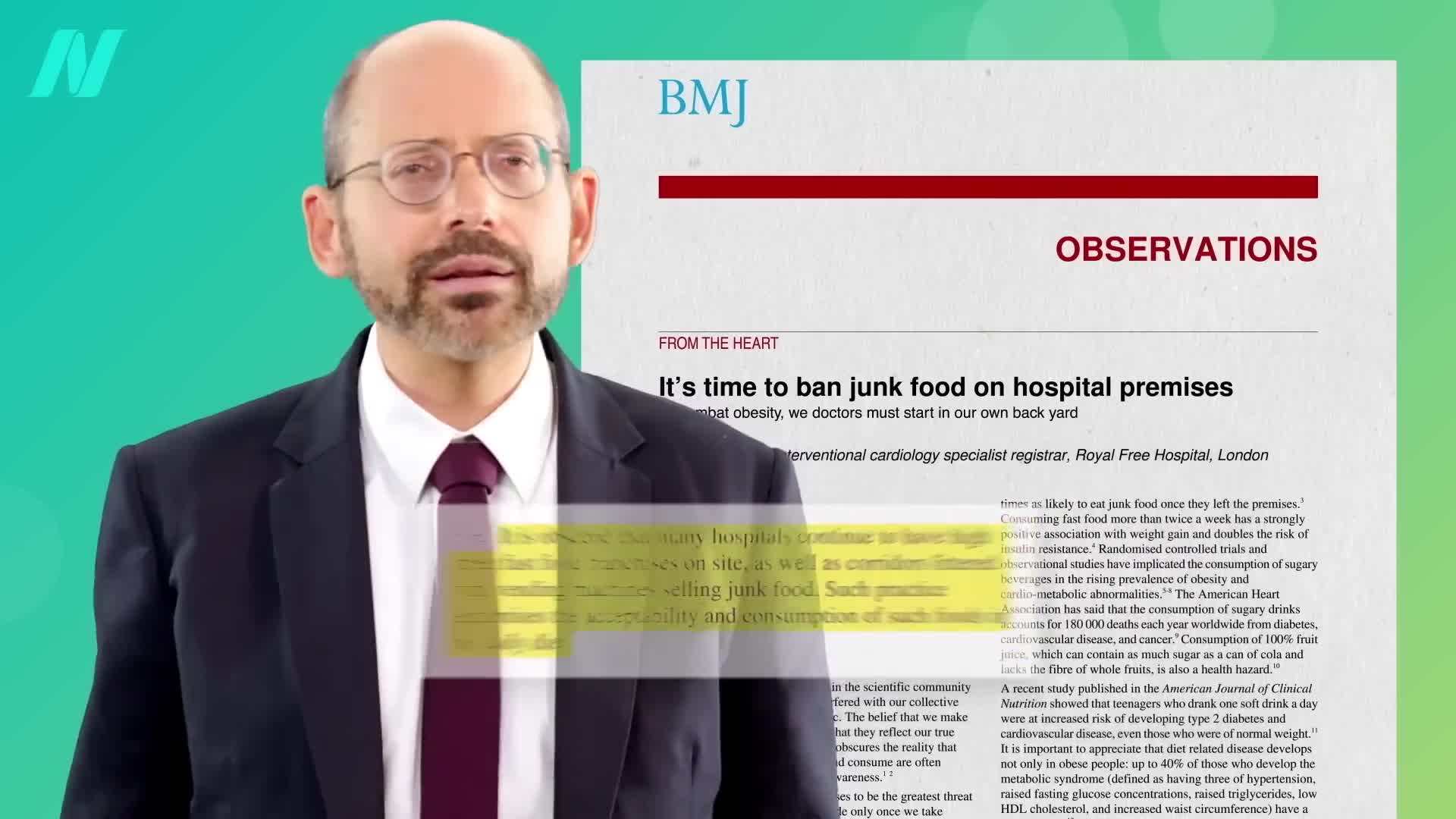 Processed and packaged foods in hospital menus