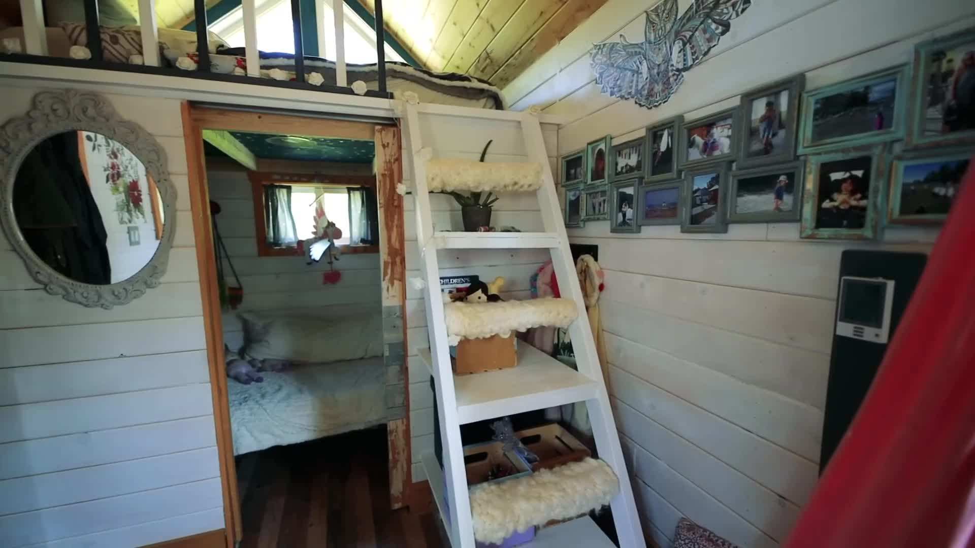 Interior view of the efficient and minimalist design