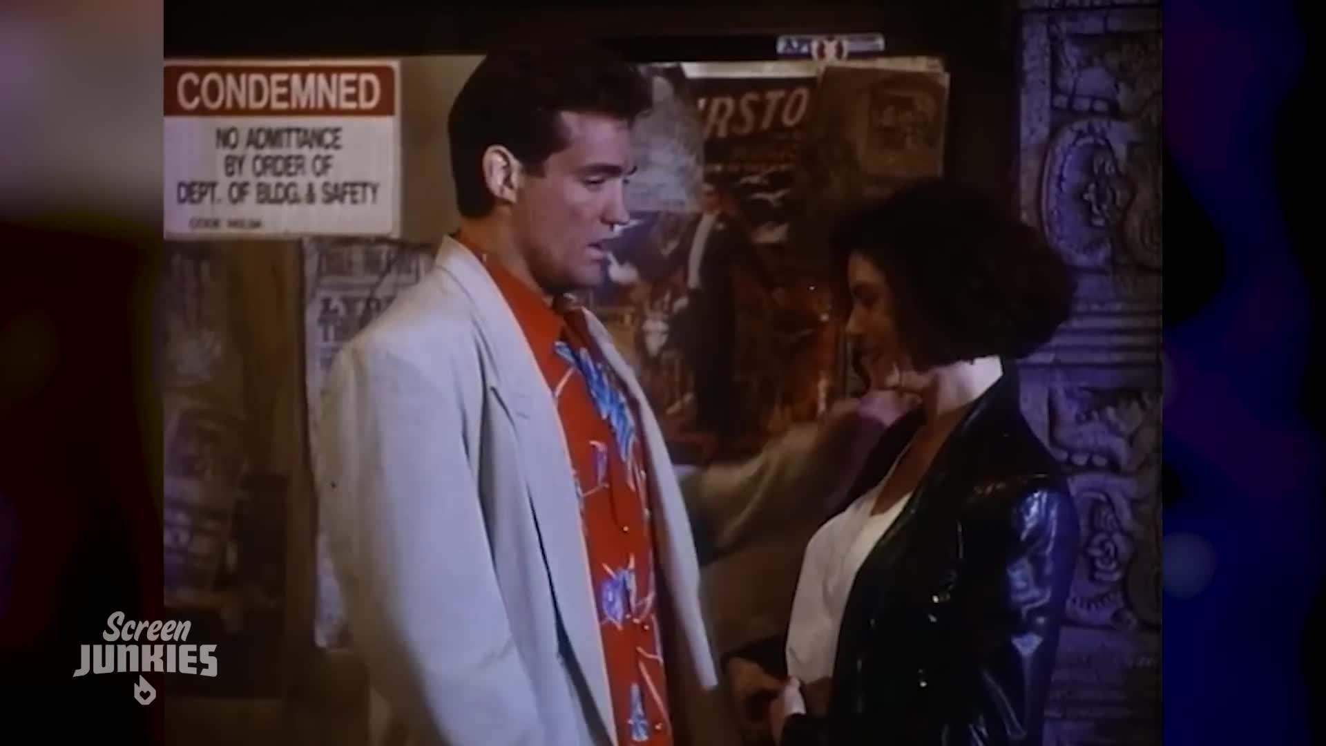 The iconic bright red spandex suit of the 90's Flash