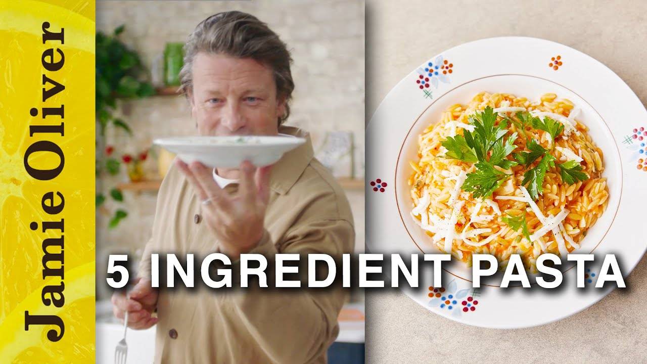 5 Ingredient Mediterranean Pasta: A Delightful and Easy Recipe by Jamie Oliver