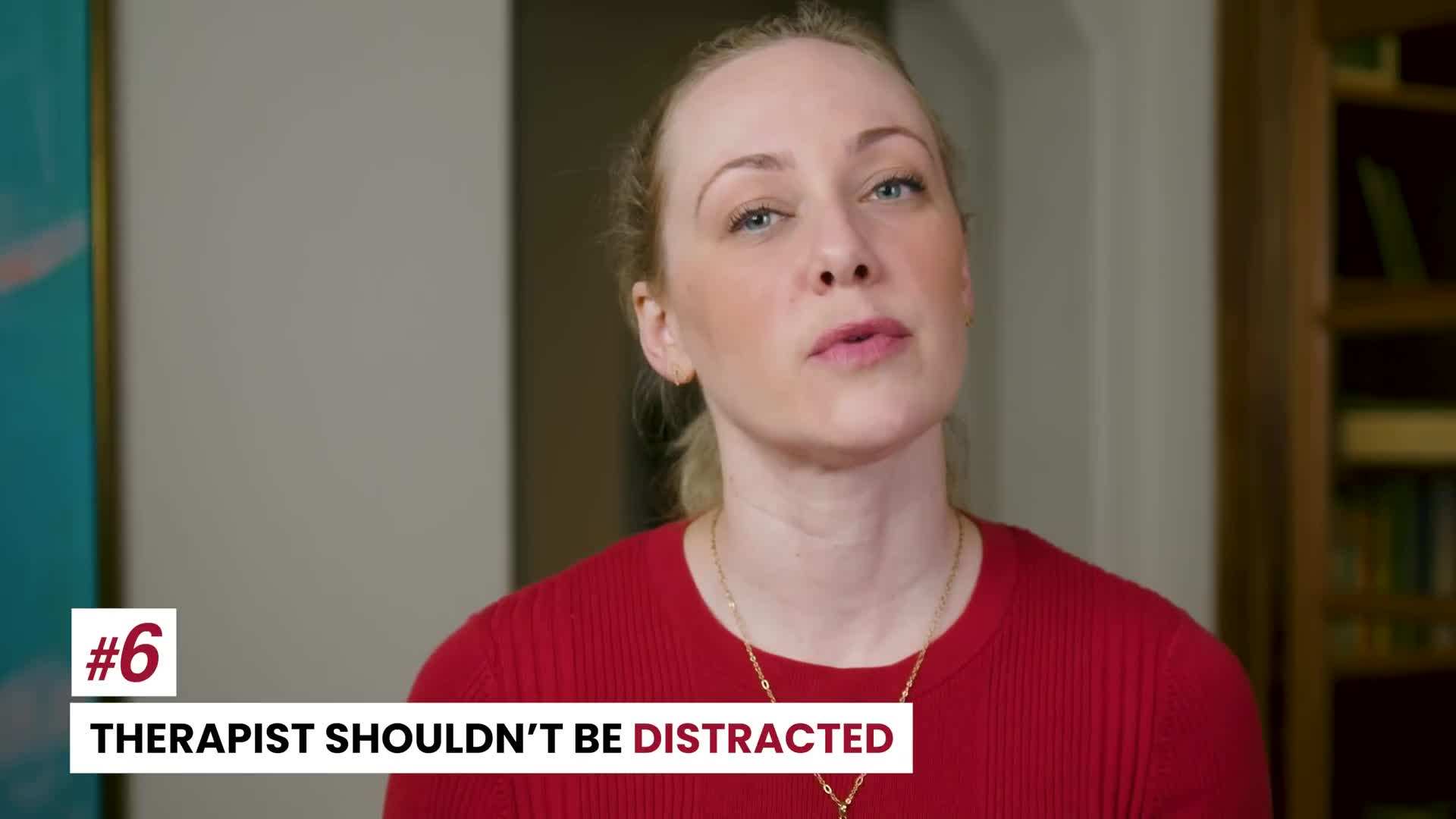 Therapy can bring up difficult emotions