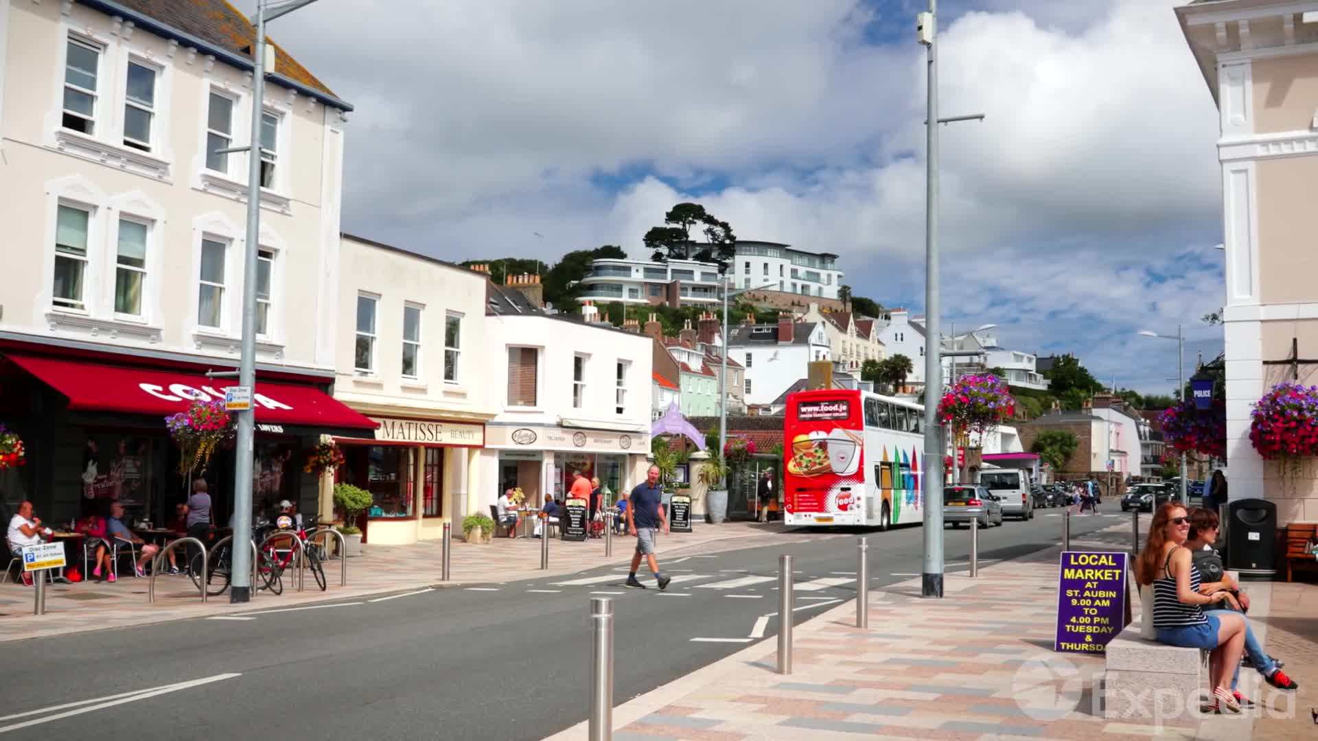 Plemont Bay and its dramatic rock formations