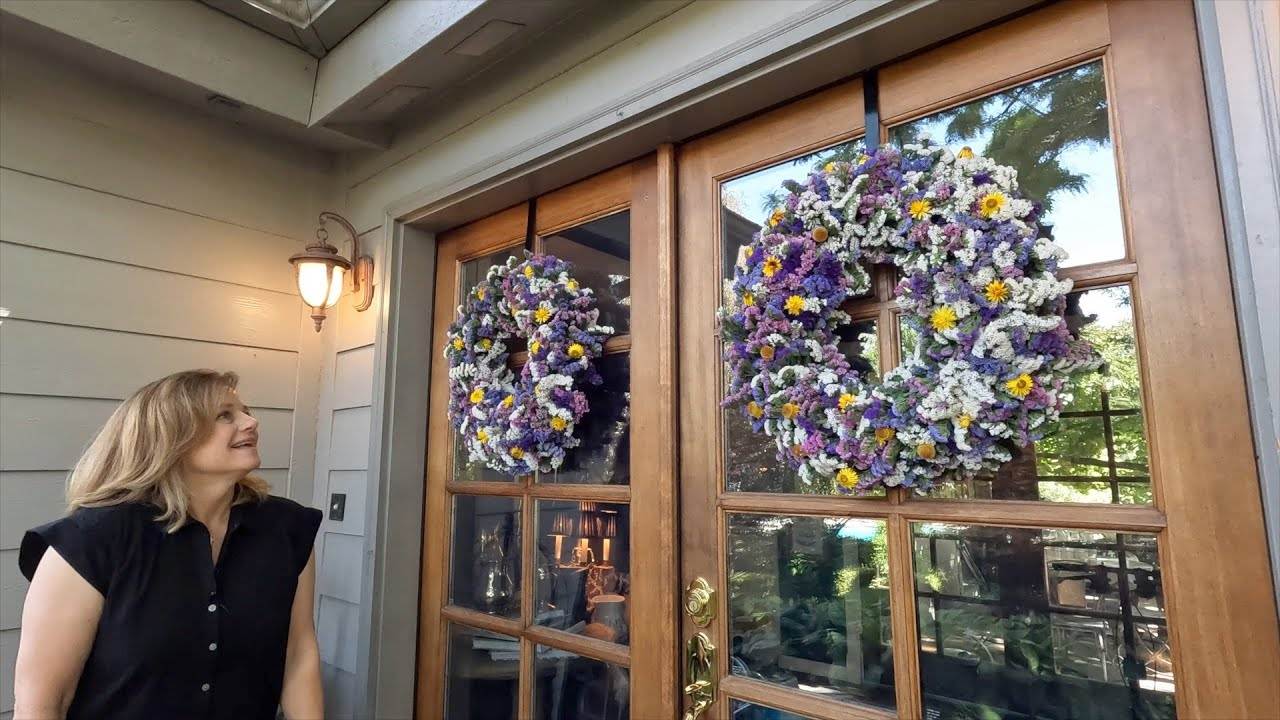 Making Statice Wreaths with My Mom: A Fun DIY Project for Garden Enthusiasts