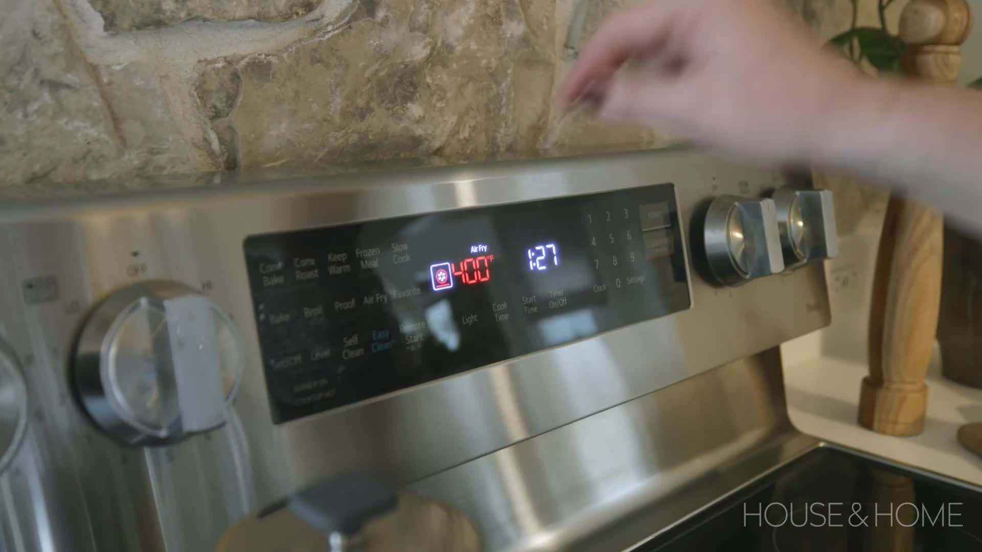 Painted accent wall for a pop of color