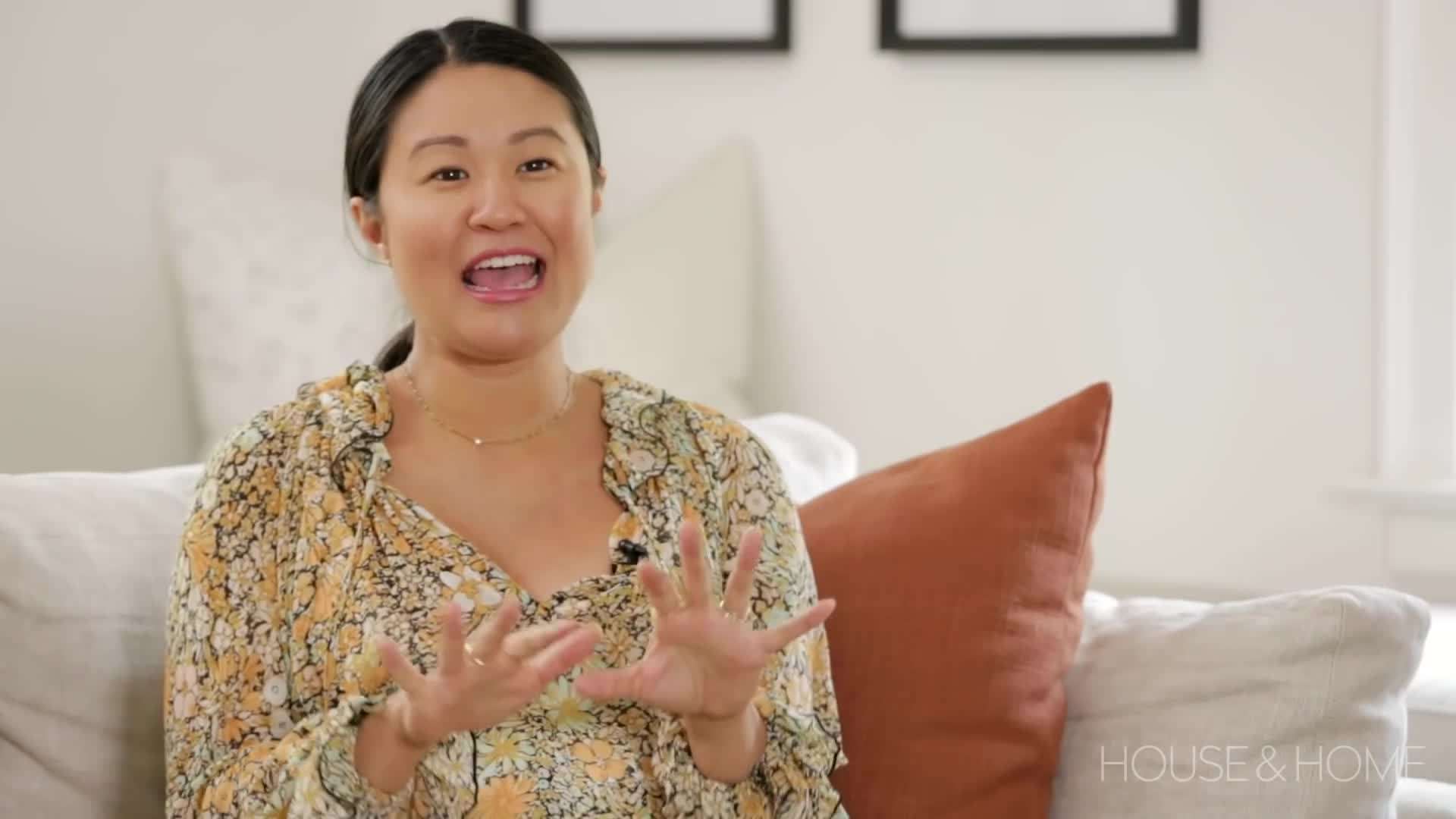 Adding pops of color through accessories