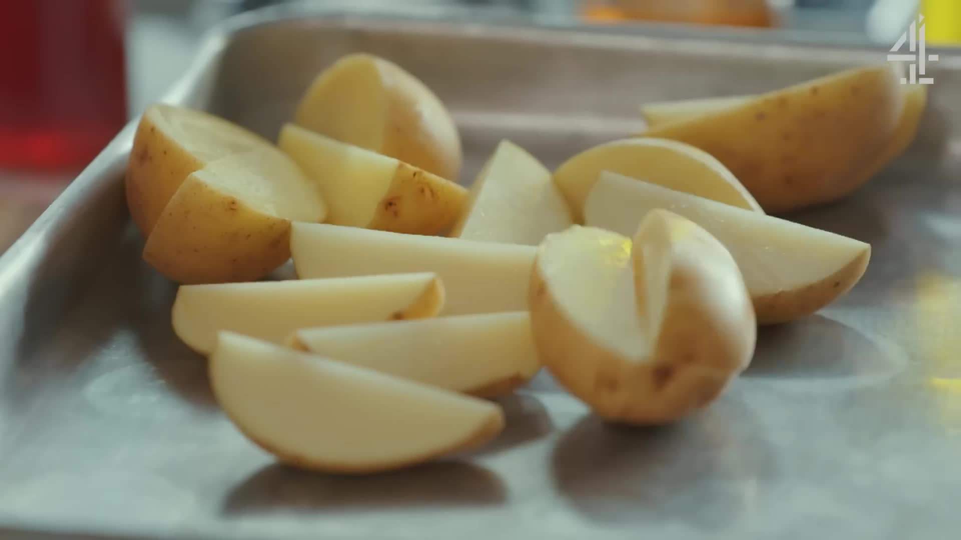 Chicken marinating in homemade barbecue sauce