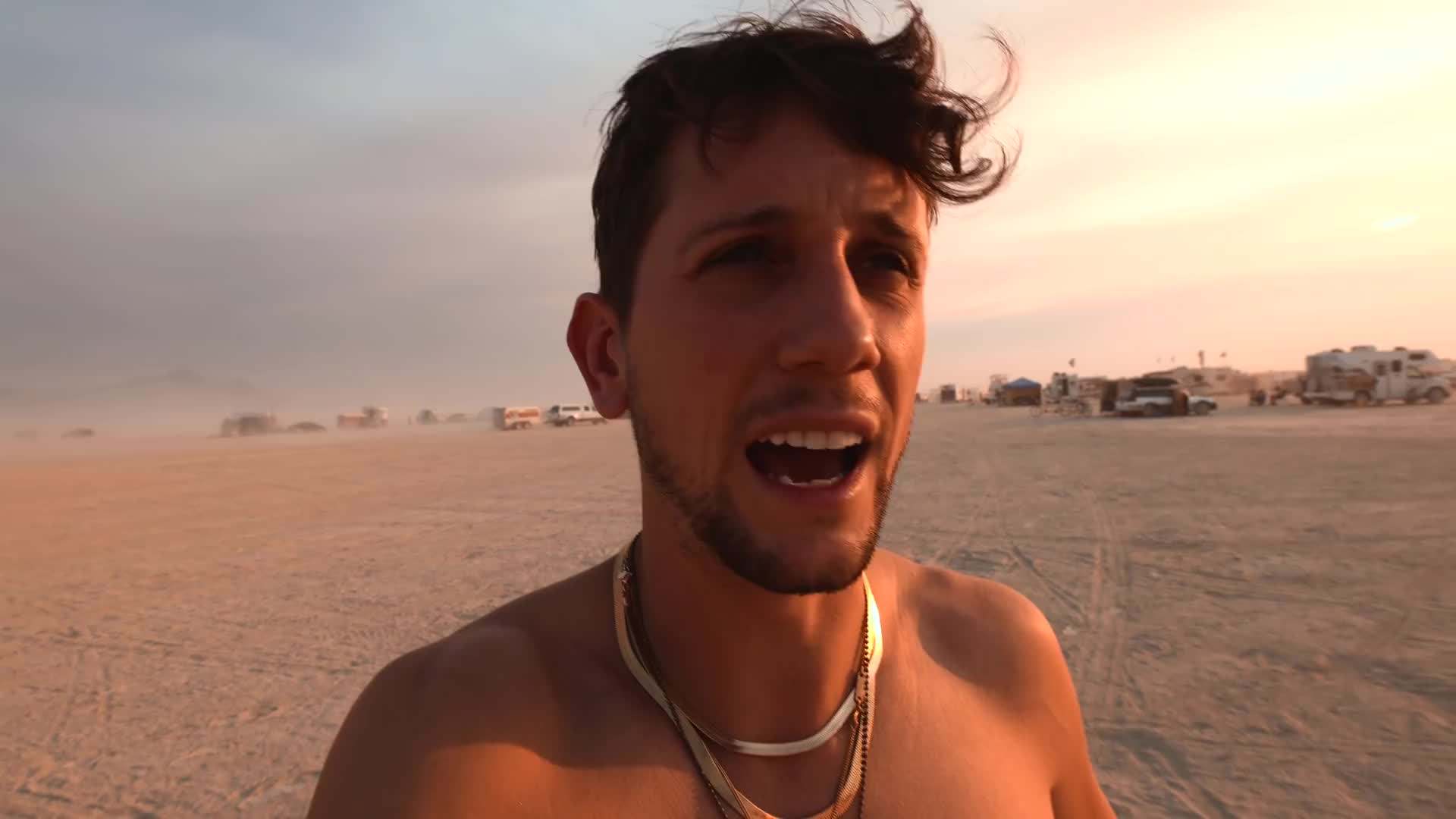 Fire performance at Renegade Man