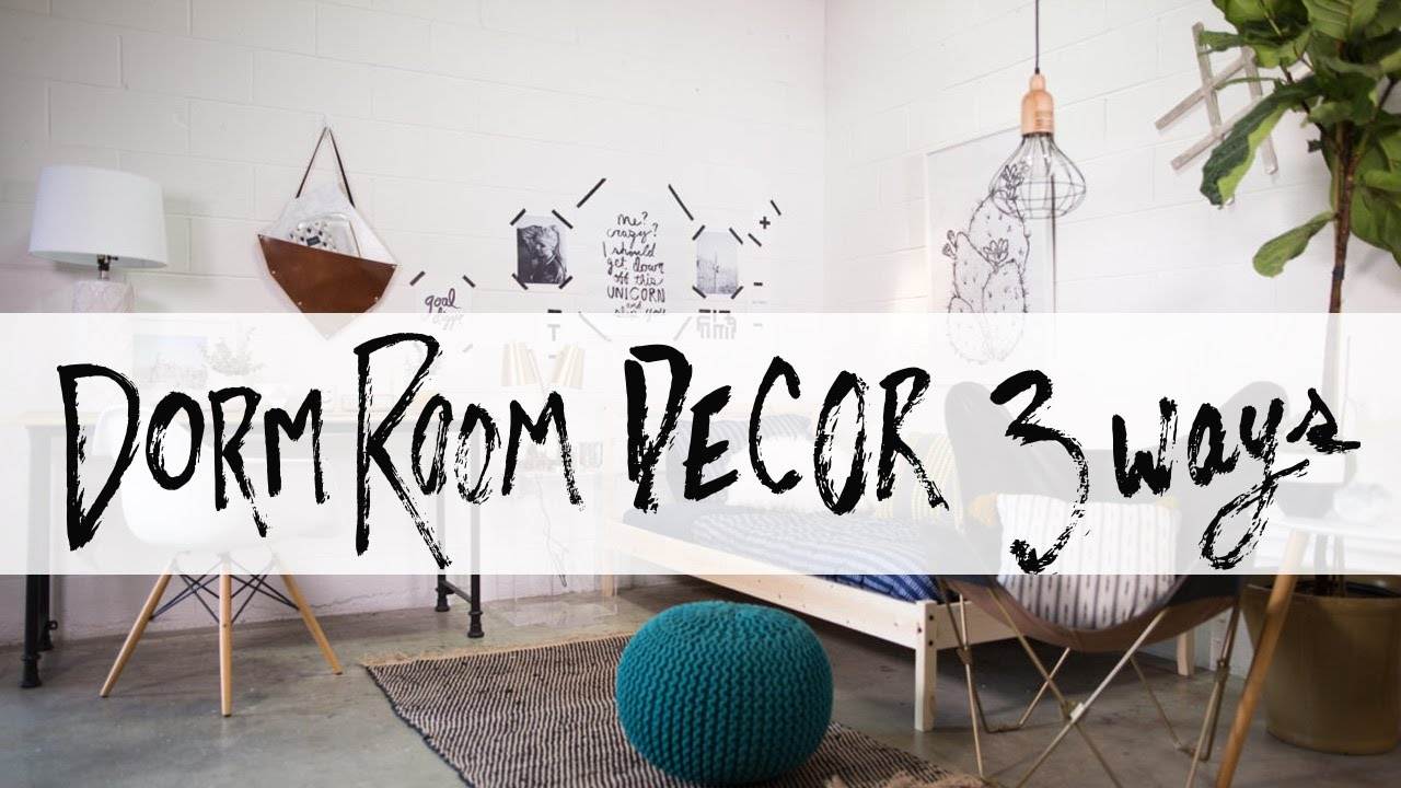 Ultimate Dorm Room Design 3 Ways - Boho, Eclectic, and Colorblocked