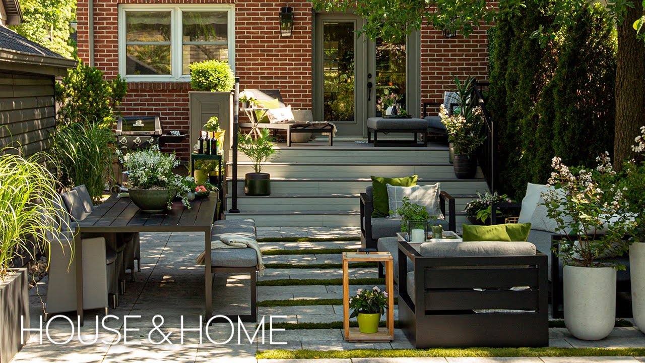 A Designer's Lovely City Backyard Makeover - Transforming an Urban Retreat
