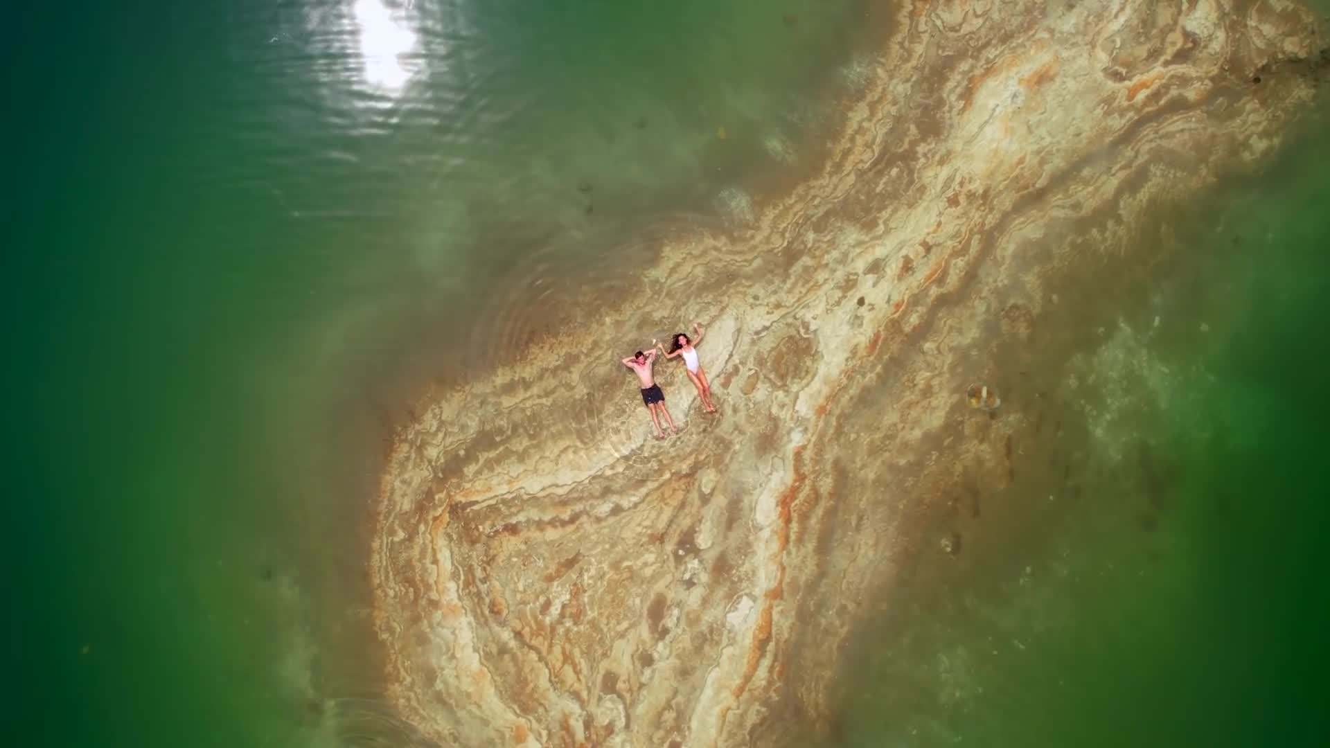 Float effortlessly in the mesmerizing waters of the Dead Sea