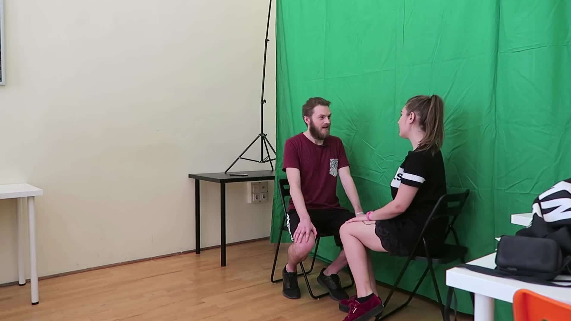 Filming at a stunning location in Budapest