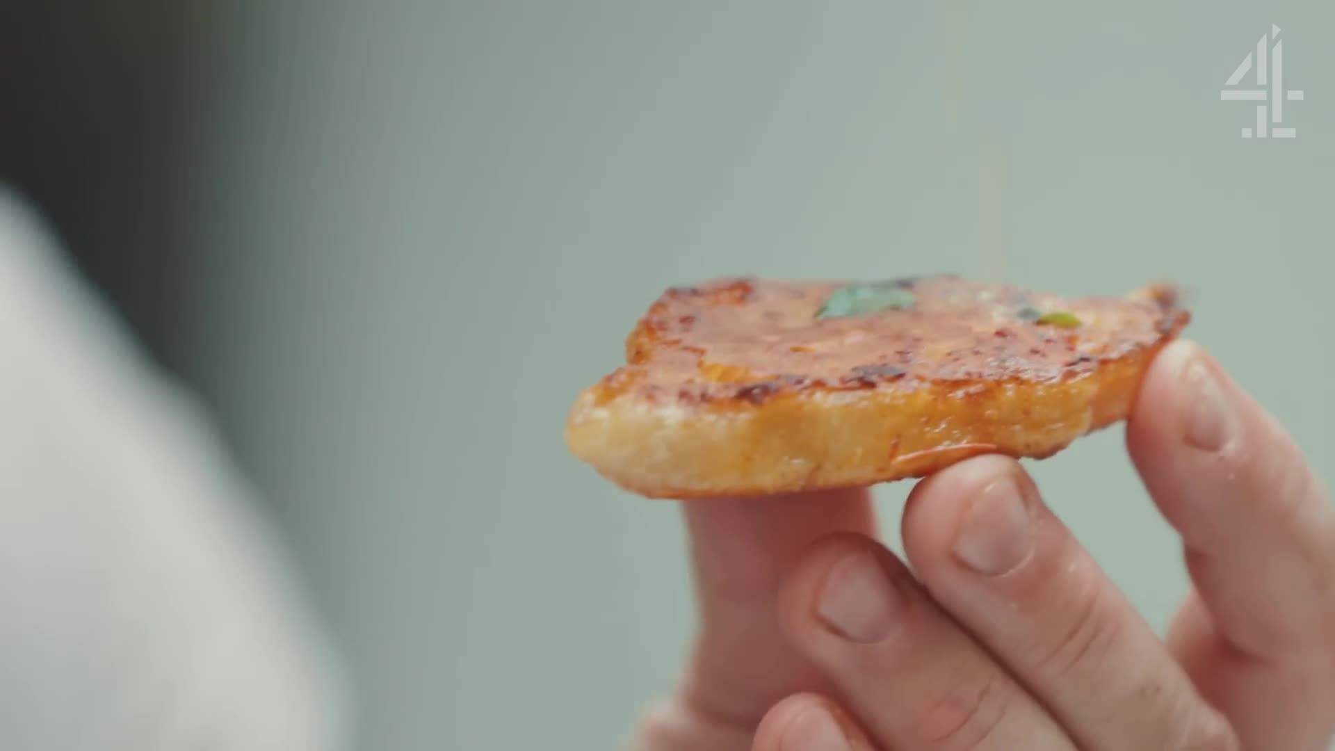 Crispy Prawn Parcels - Step 2: Assembling the parcels