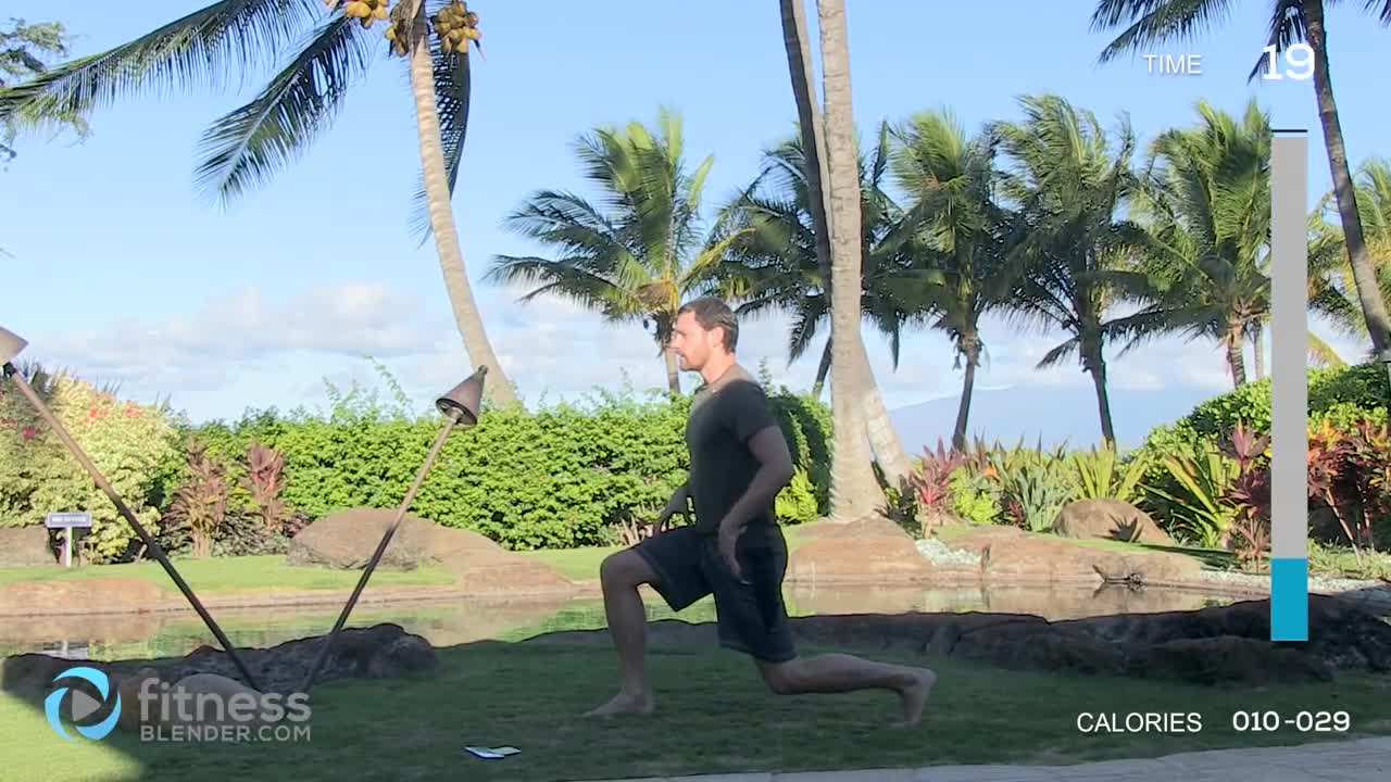 Squat Jumps - HIIT Exercise