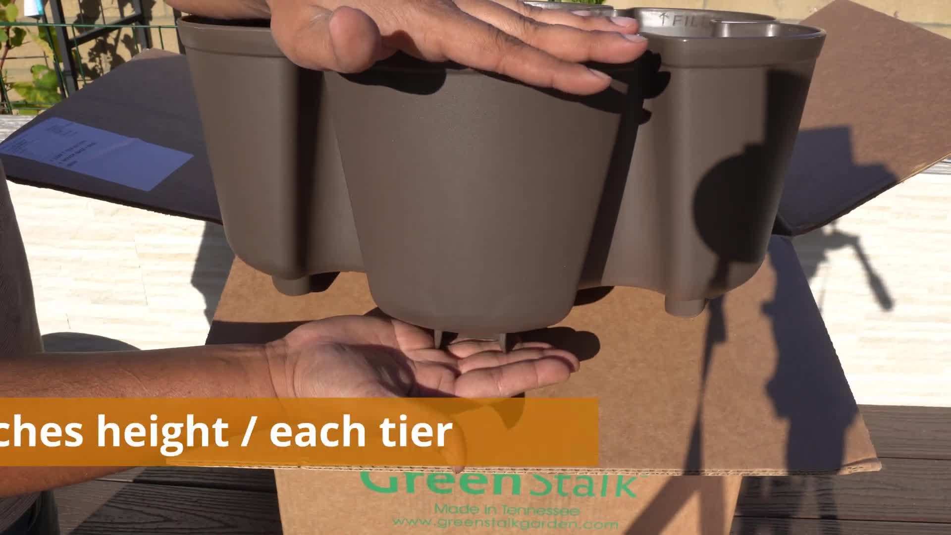 The Green Stalk LEAF Planter - Assembly Process