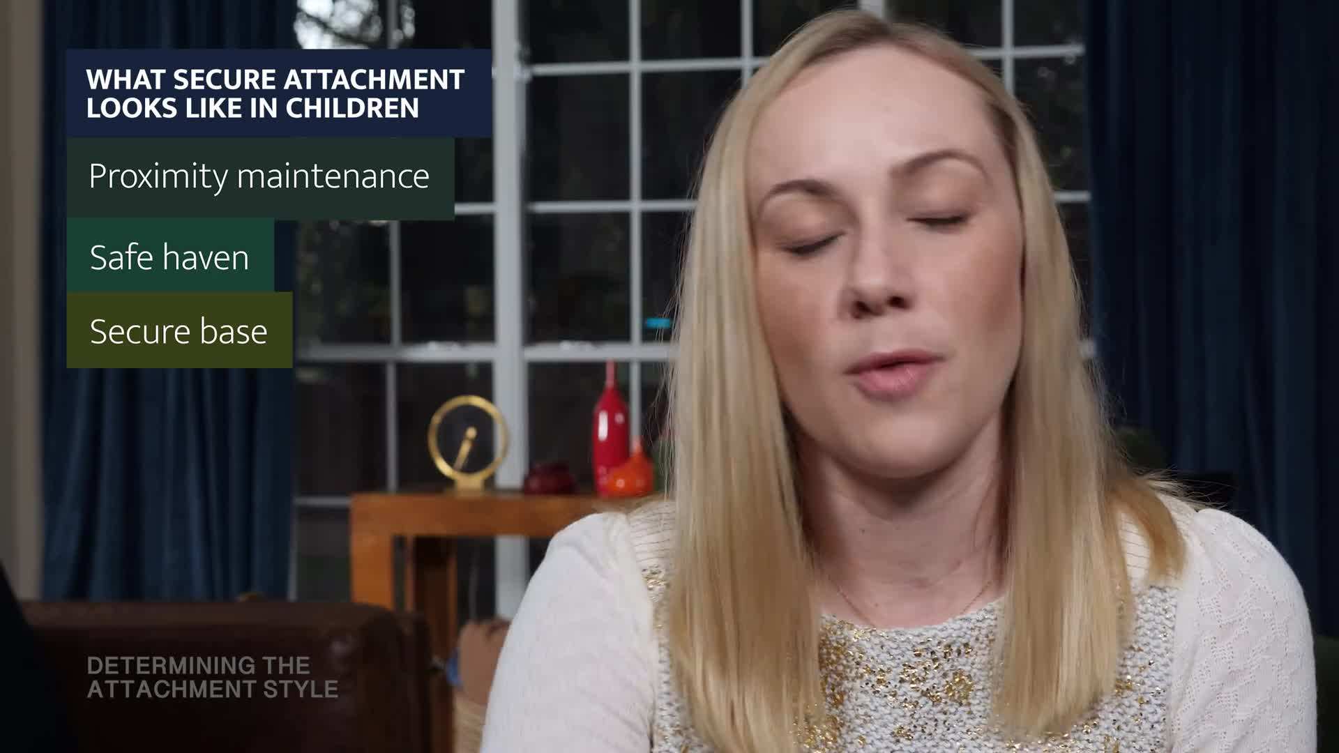 Visual representation of secure attachment