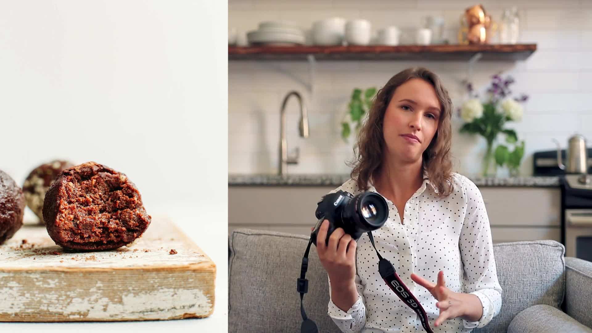 Canon 5D Mark iv recording high-quality food post