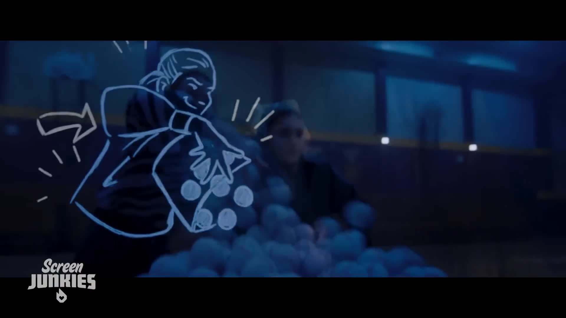 Ms. Marvel unleashing her superpowers