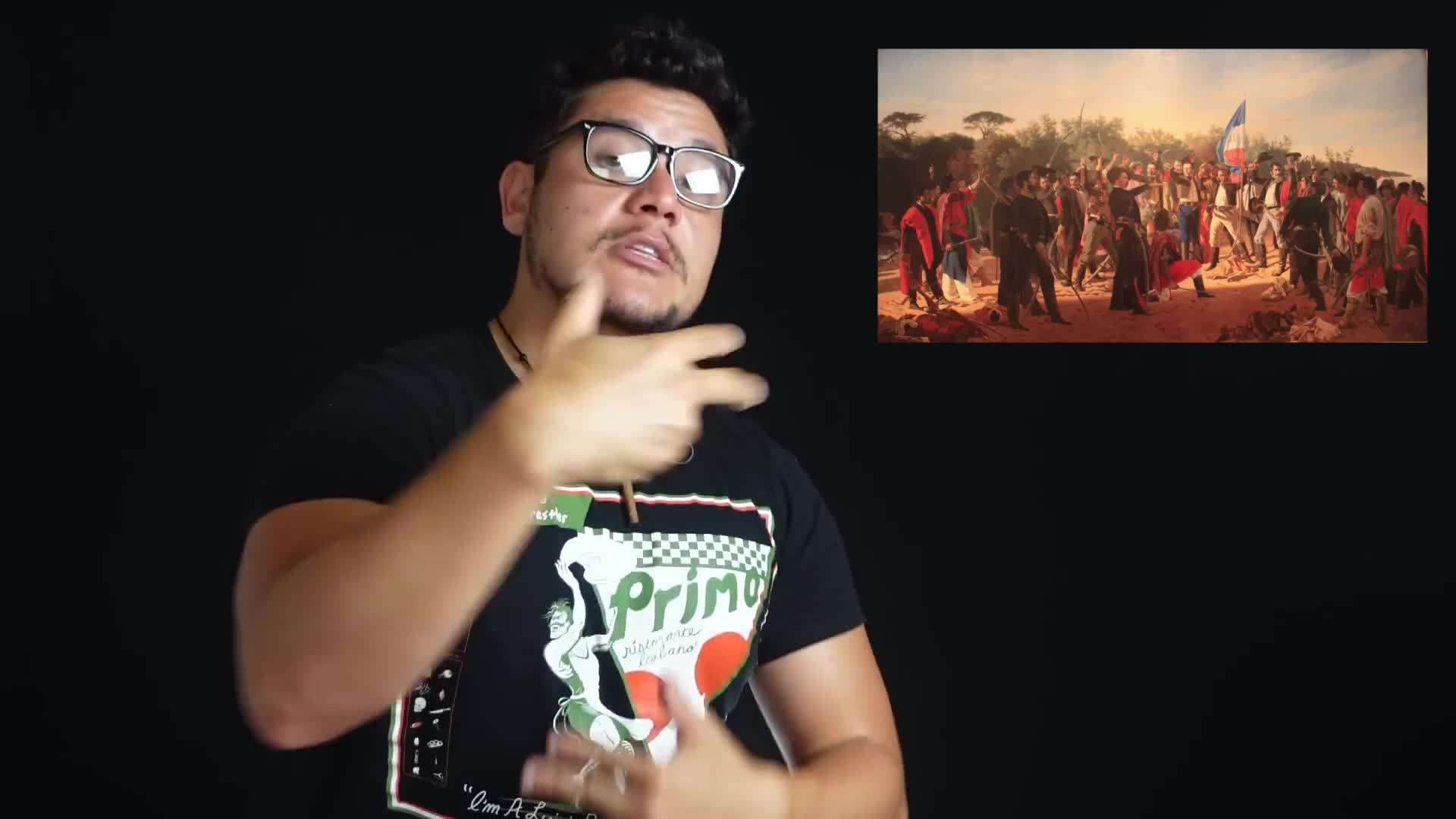 Close-up of the golden sun emblem on the Uruguayan flag