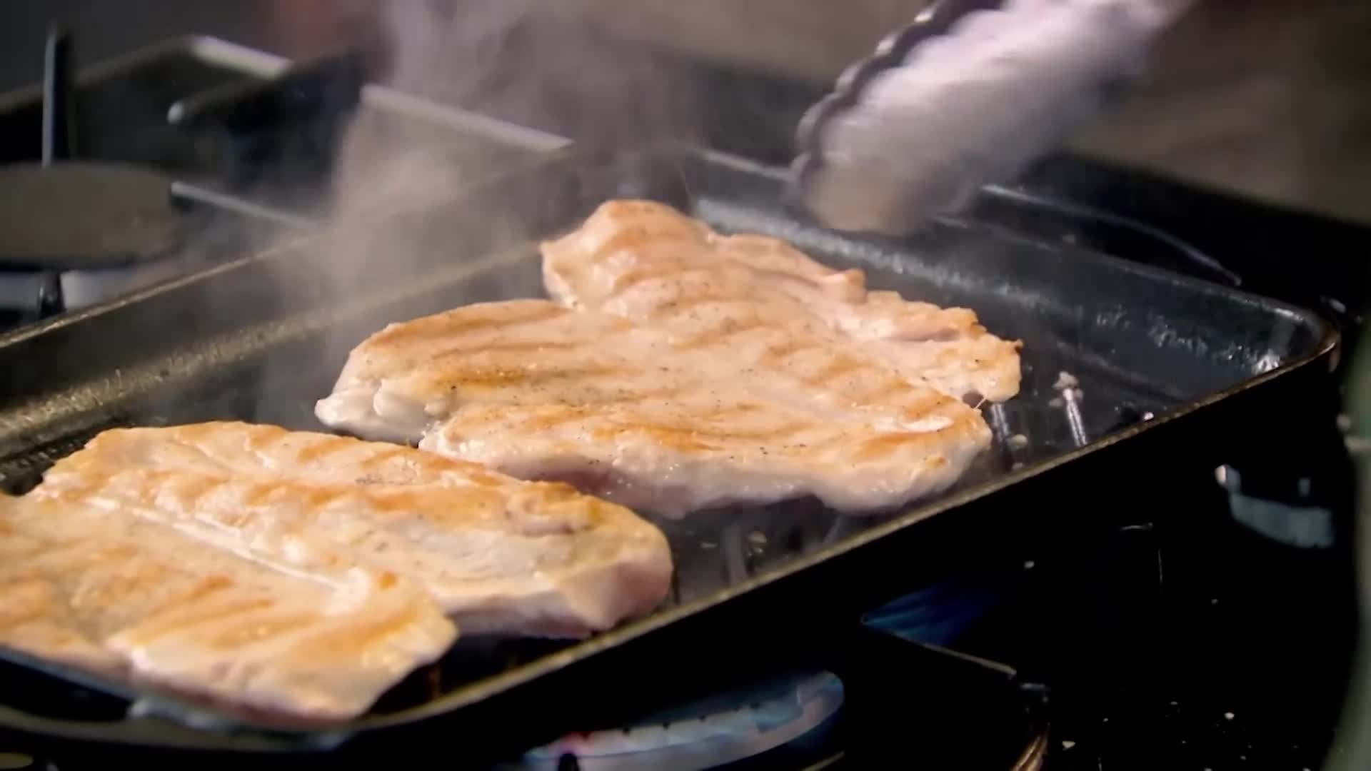 Watermelon and feta salad
