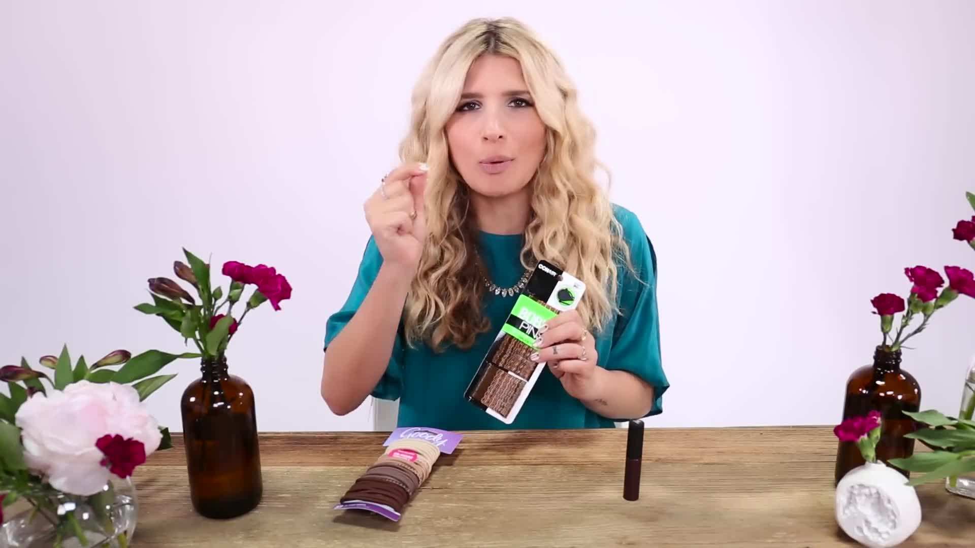 How to Create a Chic Topknot for Vacation Hair