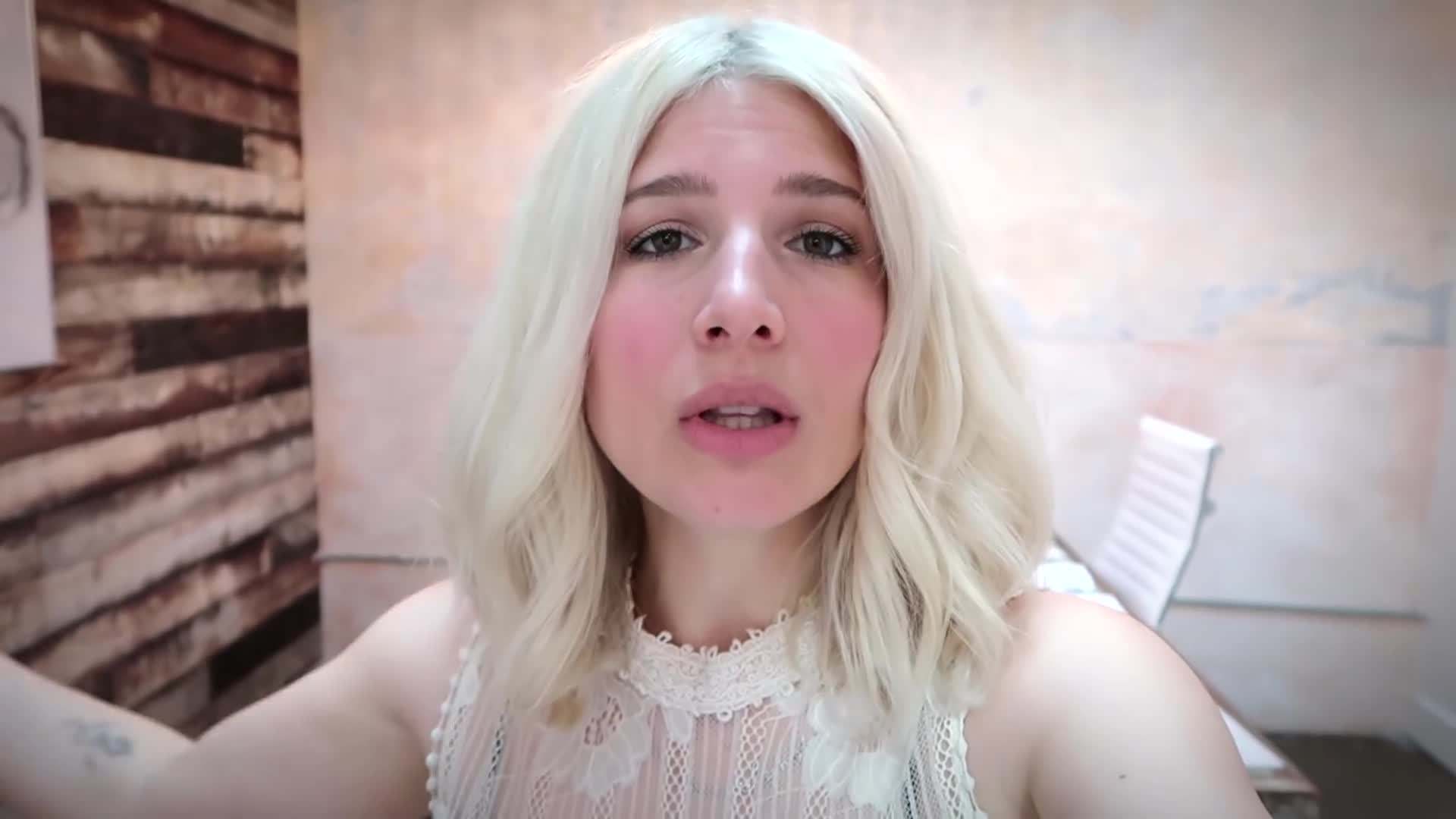 Rinsing out the bleach