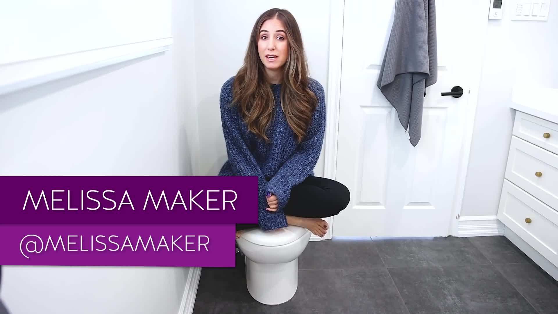 Illustration of a dirty toilet with bacteria