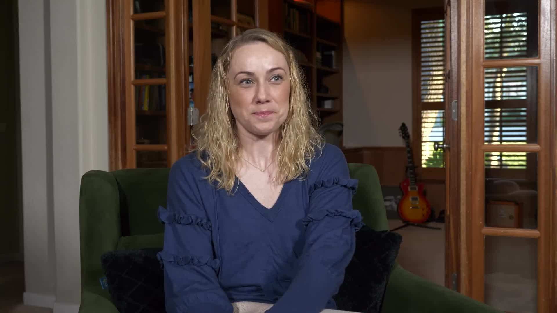 Illustration of a person practicing self-care activities