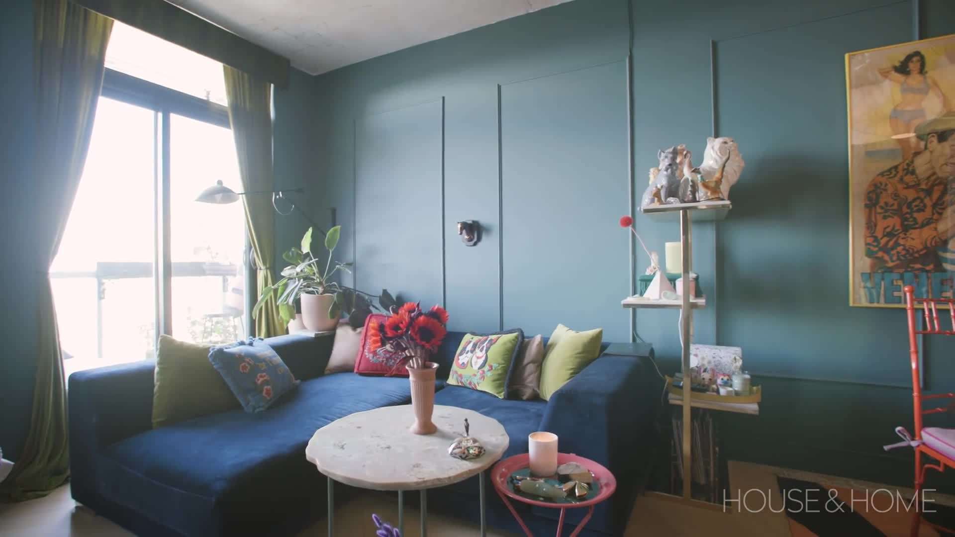 Layering jewel tones with a muted nude-colored accent