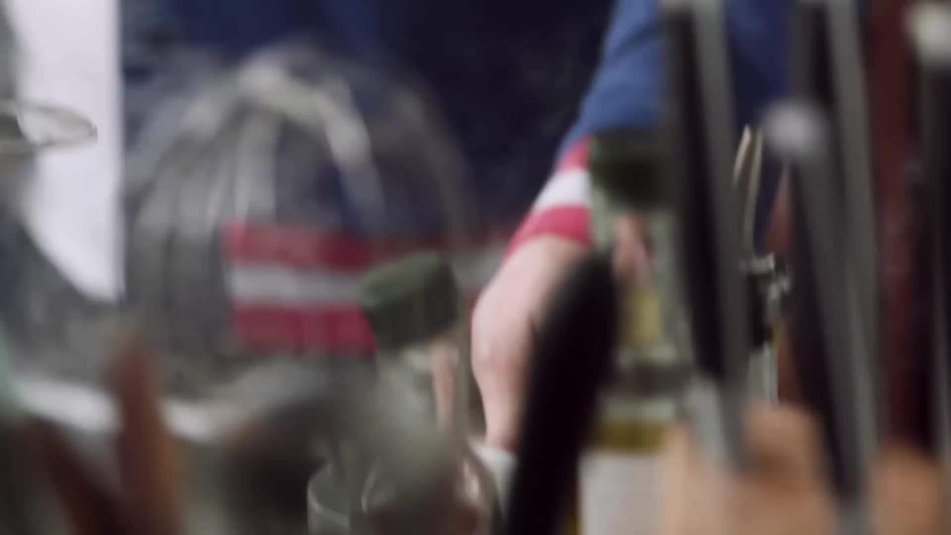 Thinly sliced zucchini