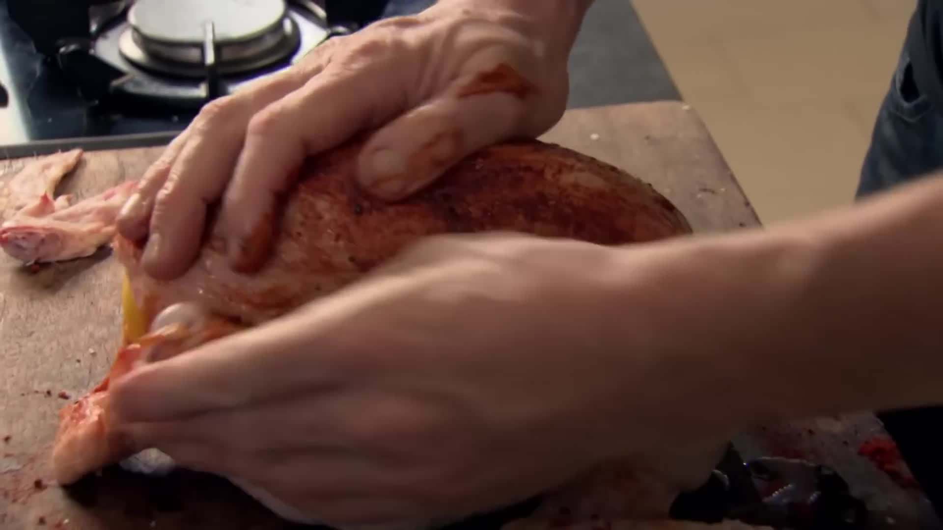 Homemade cranberry sauce for added flavor